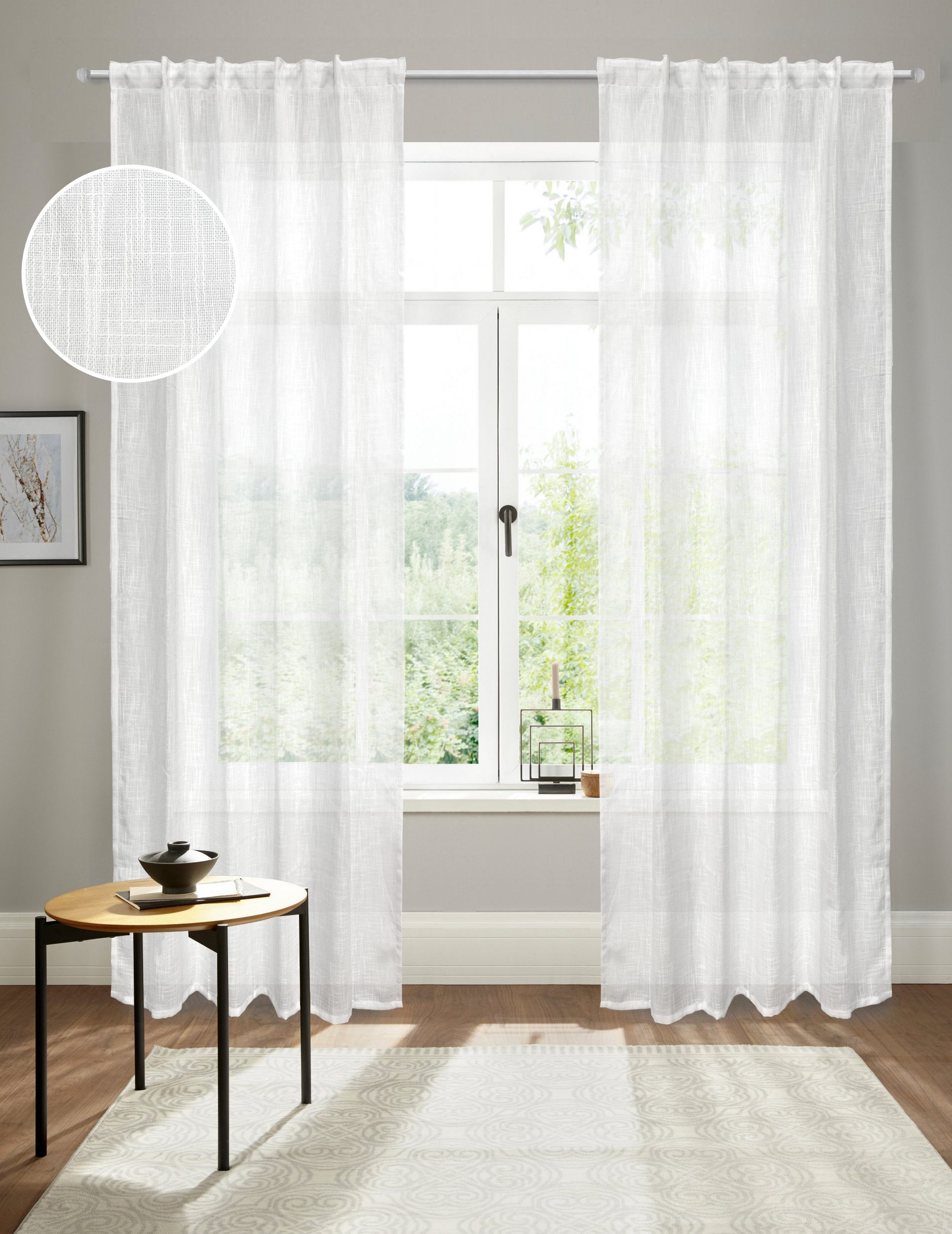 andas Gardine Tursik, Faltenband (1 St), günstig online kaufen