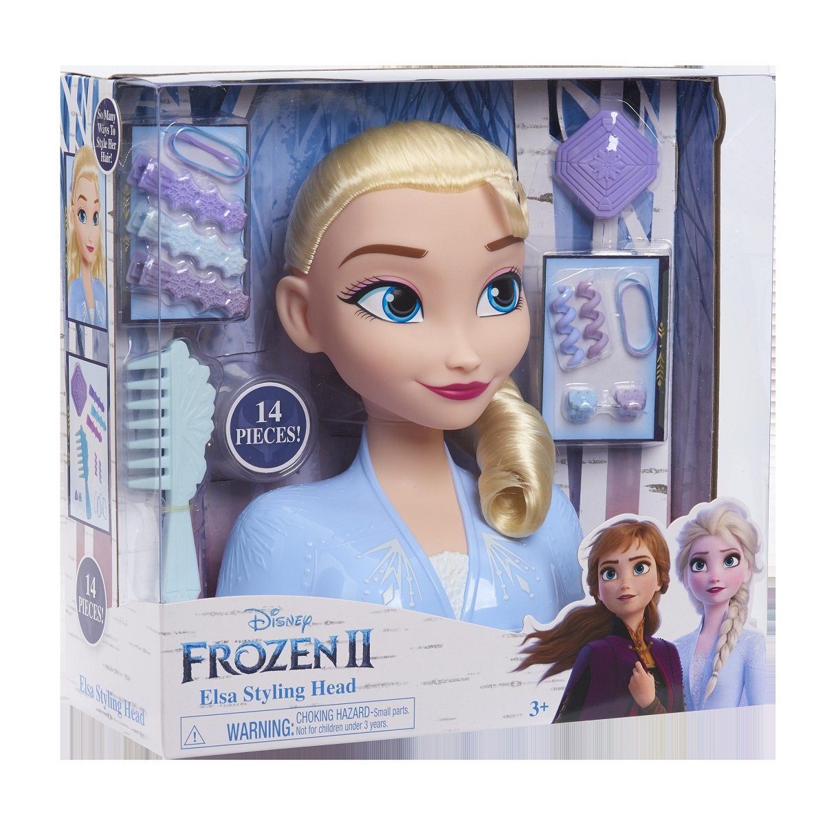 JUST PLAY Frisierkopf »Disney Frozen 2 Basic Elsa Styling Head«