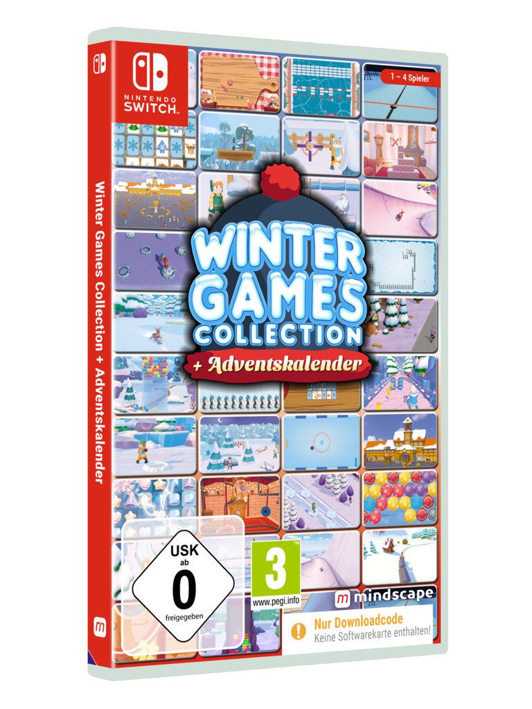Winter Games Collection + Adventskalender (Code in Box) Nintendo Switch