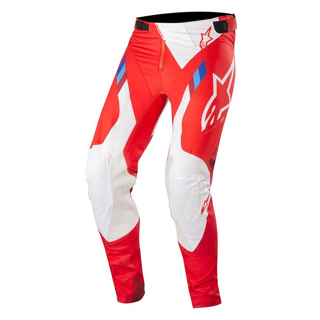 Motorradhose Motocross Alpinestars Red/White/Blue Hose Supertech