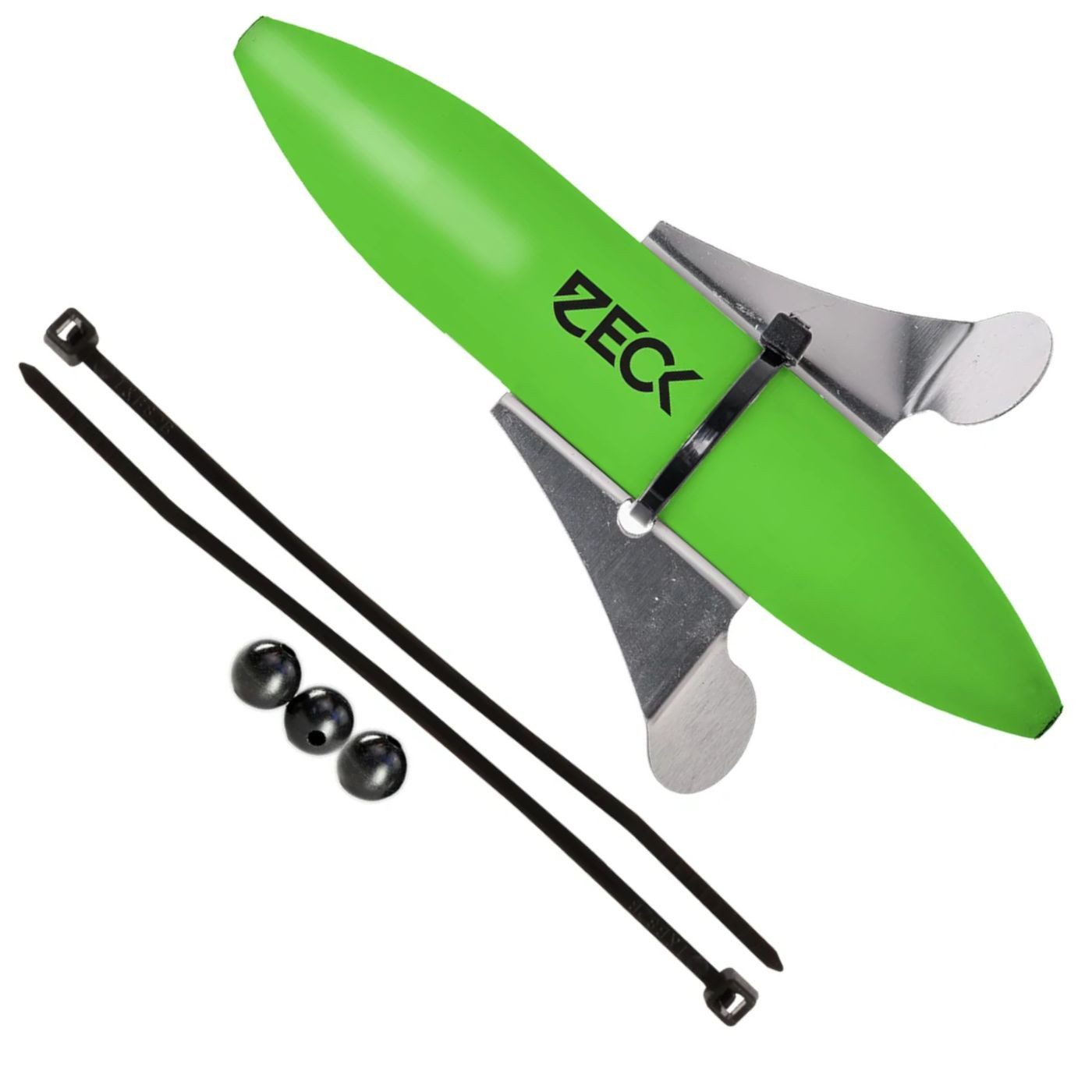 Zeck Fishing Unterwasserpose Zeck Propeller U-Float Solid Green - Unterwasserpose