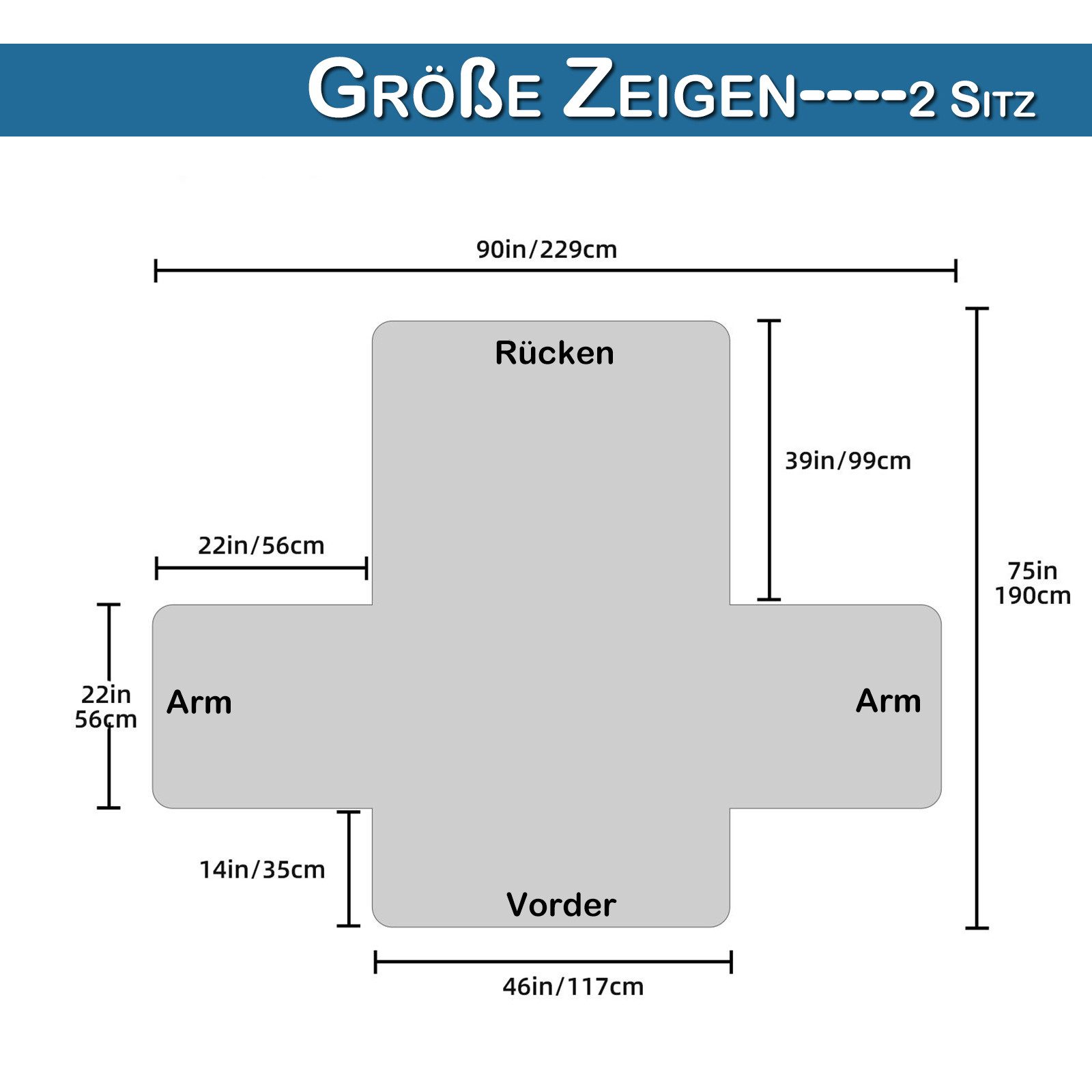 BTTO Sofahusse Sofaüberzug Wasserdichter Sofabezug 1/2/3 Sitzer, Couch Überzug mit elastischem Band