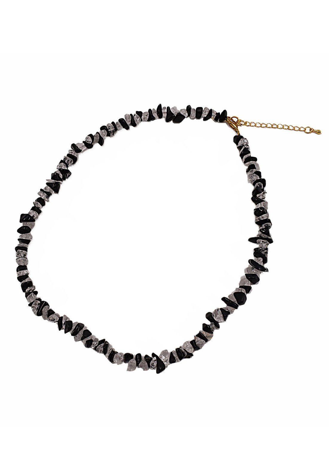 Firetti Collier Schmuck Geschenk Schmuck Geschenk, Made in Germany - mit Sodalith, Granat oder Onyx und Bergkristall