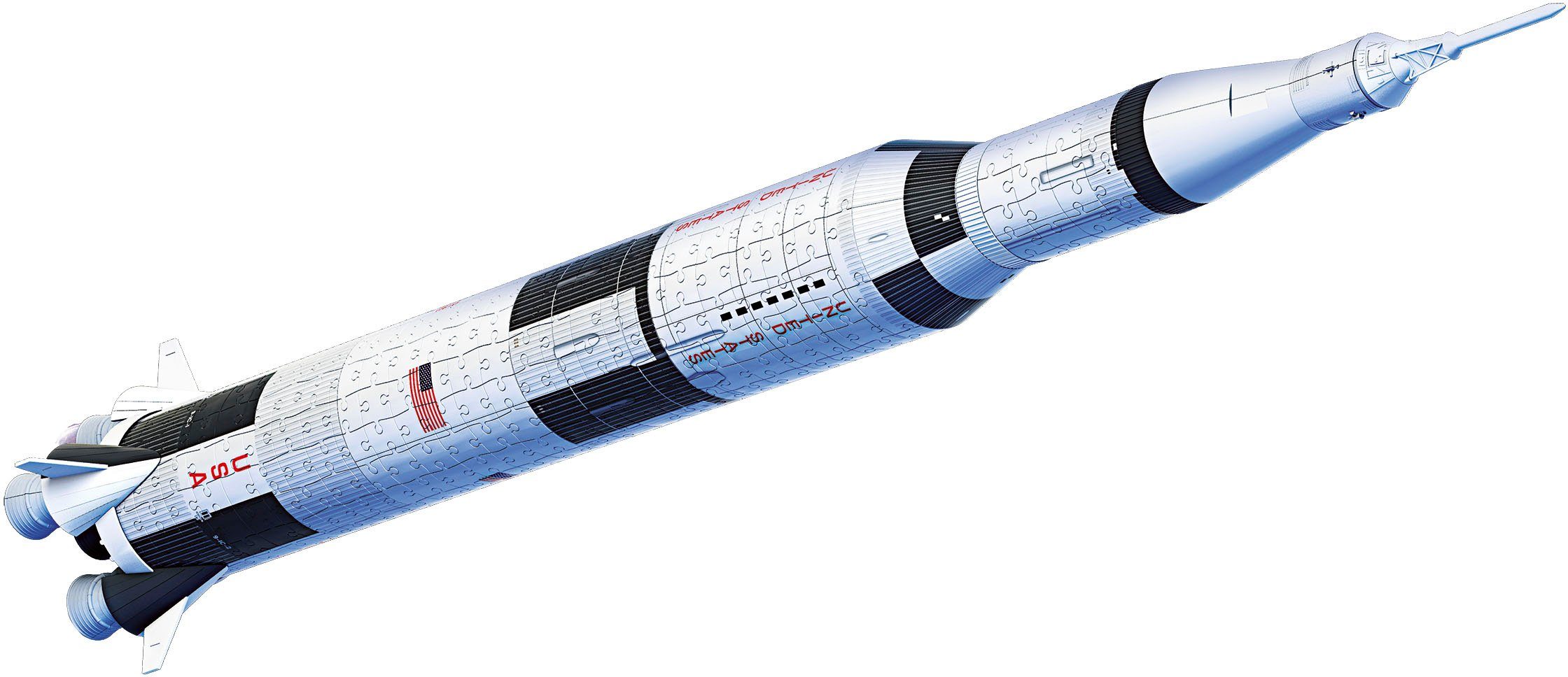 Ravensburger 3D-Puzzle Apollo Saturn V Rakete, günstig online kaufen