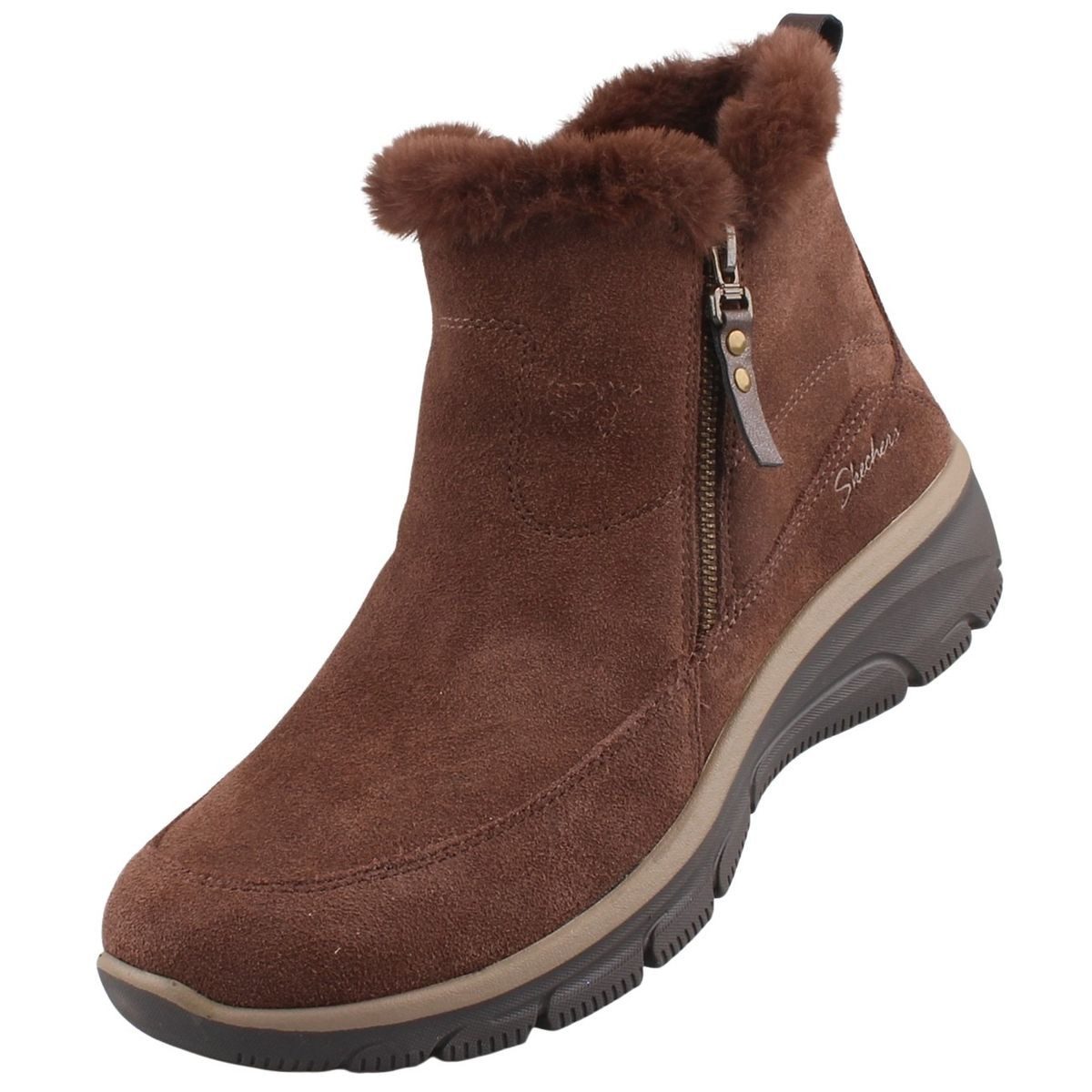 Skechers 167862-CHOC Stiefelette Kurzstiefel mit 3M®-Scotchgard®-Technologie