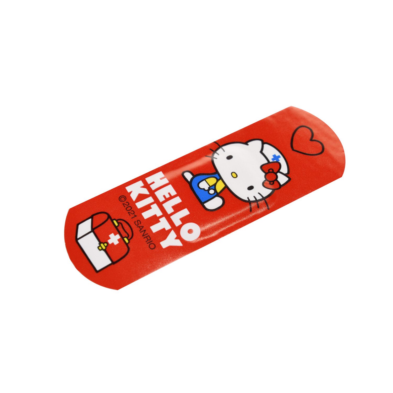 HF Home Flair Wundpflaster Hello Kitty Rosa Kinder Pflaster-Box mit 24 bunten Motiv-Pflastern (1 St), Motiv: Hello Kitty, rosa