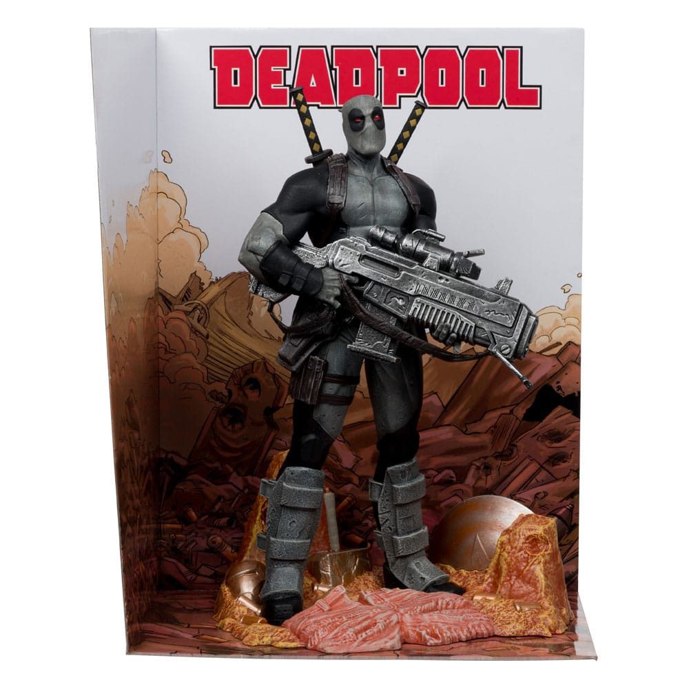 McFarlane Toys Merchandise-Figur Marvel Collection 1/6 Deadpool (Deadpool #1)(Grey Suit Chase) 27 cm