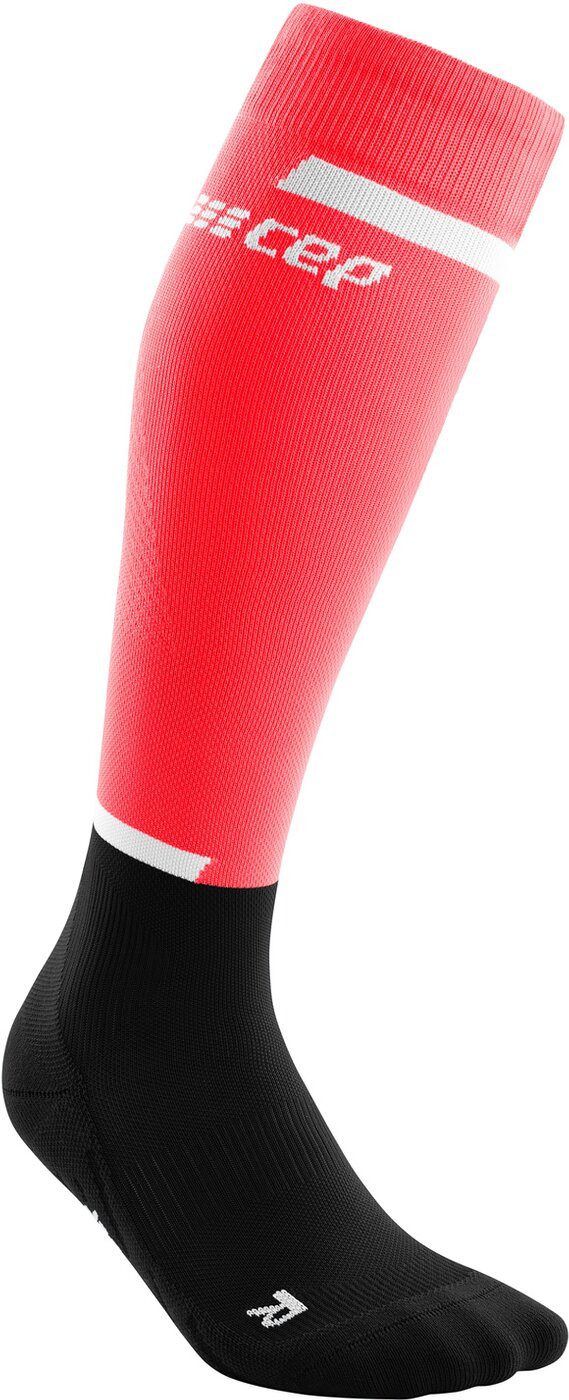 Laufsocken CEP the run socks, tall, v4, w PINK/BLACK