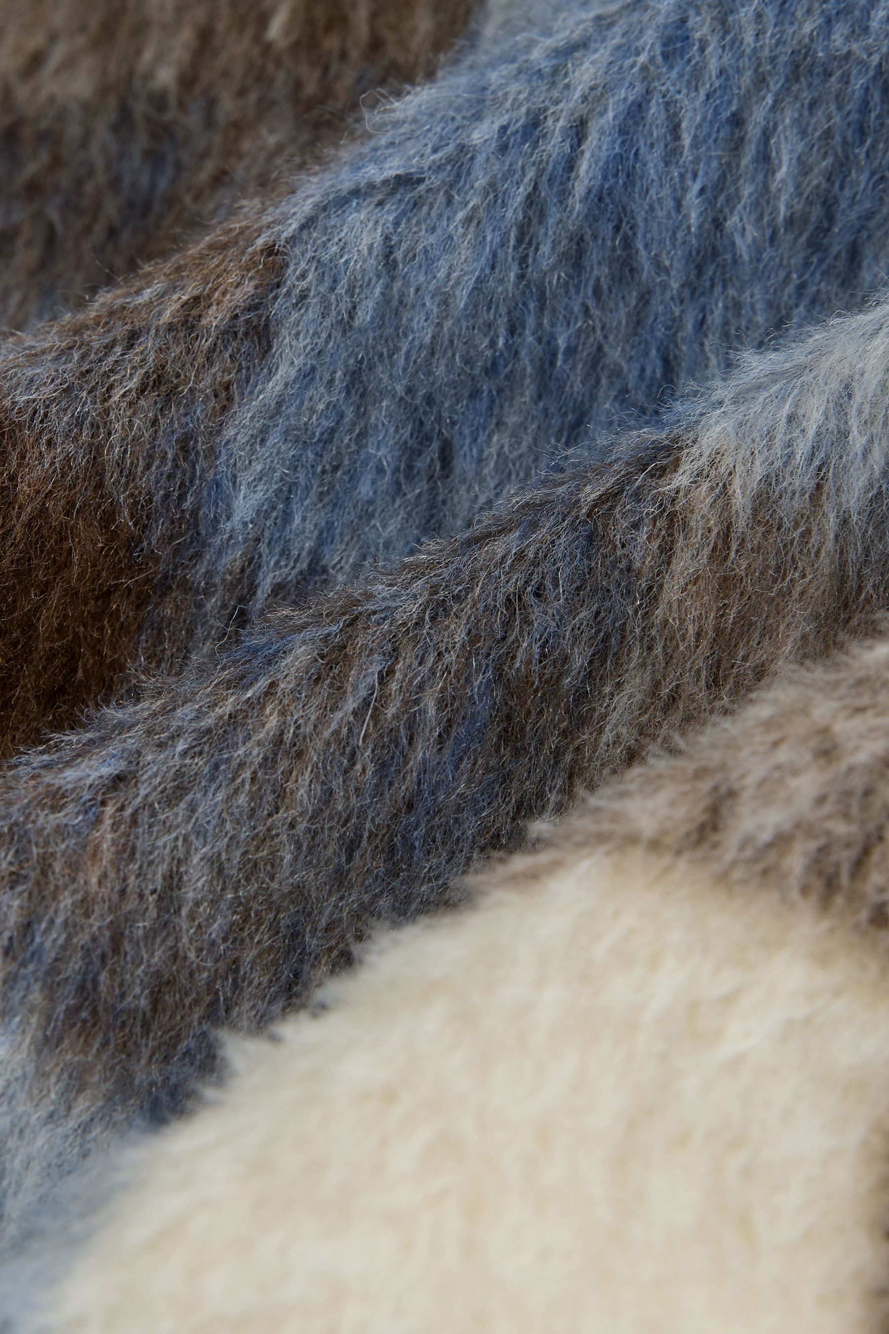 Next Kurzjacke Jacke mit Karomuster (1-St)