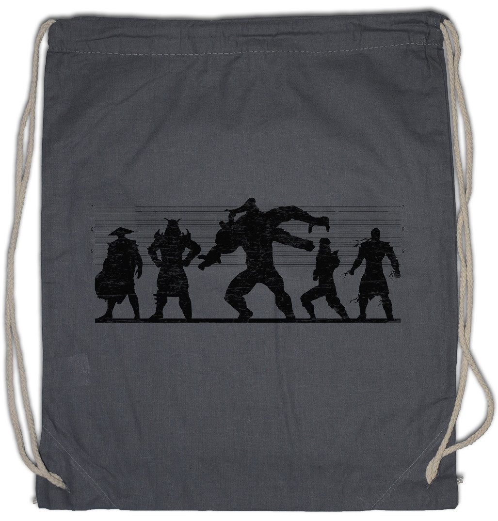 Turnbeutel Mortal Suspects Turnbeutel Fighter Kombat Nerd Criminals Kriminelle