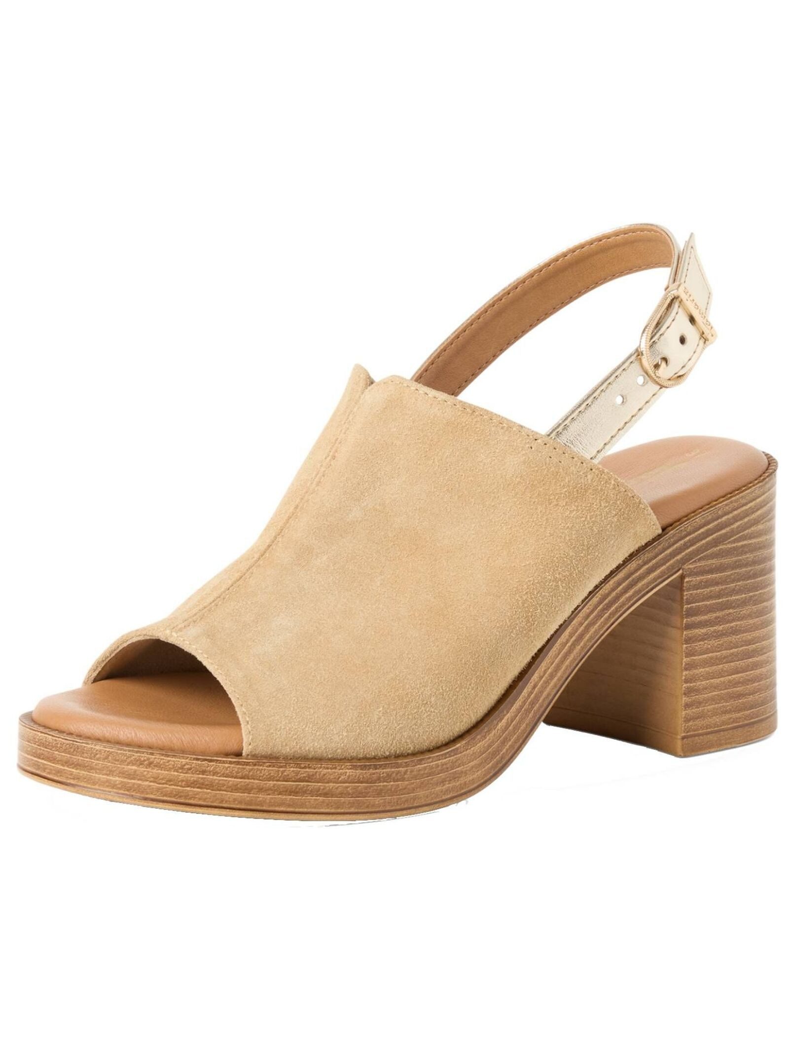 Tamaris Sandalen Veloursleder/Synthetik . High-Heel-Sandalette