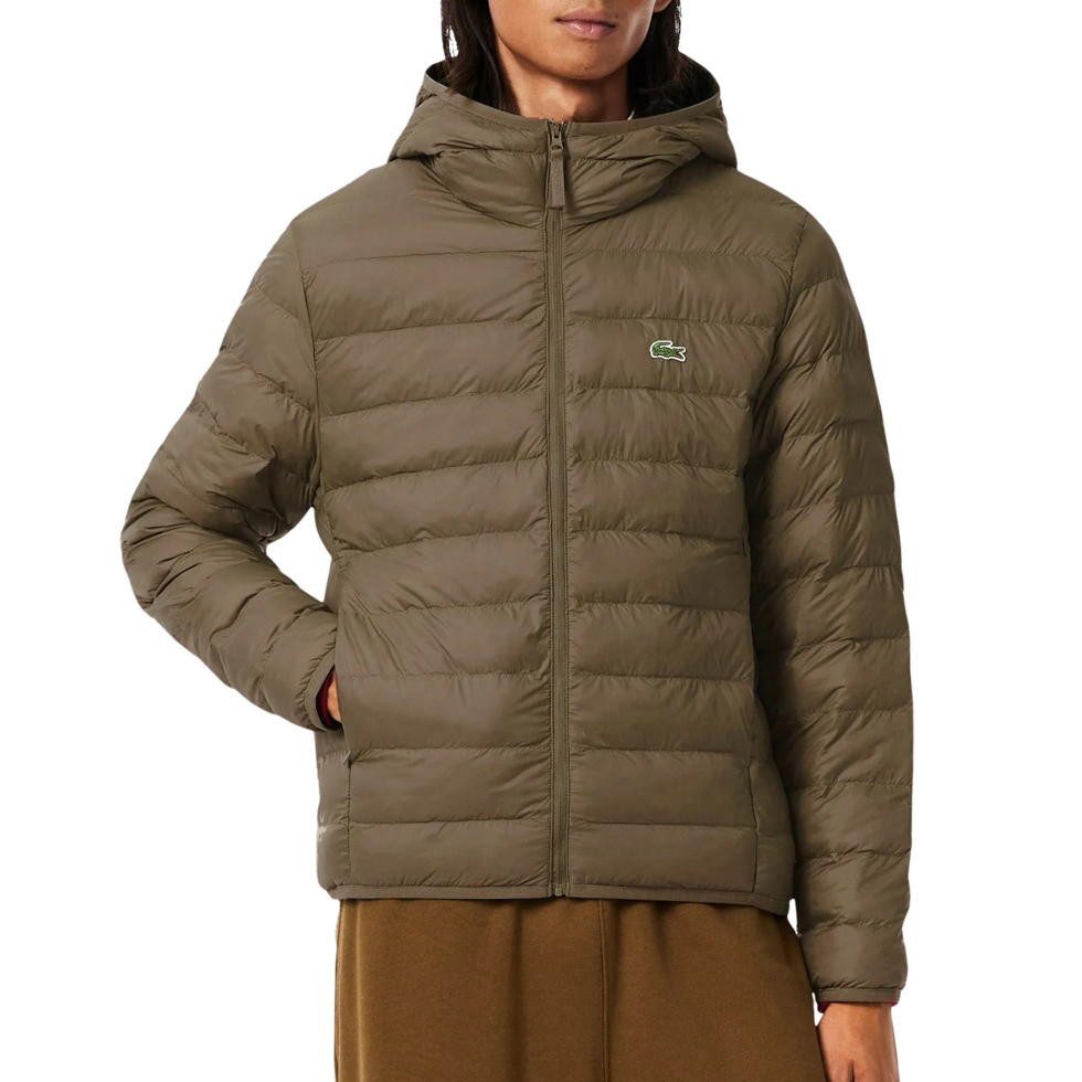 Lacoste Trainingsjacke Puffer Krokodil Winter Windjacke Herren