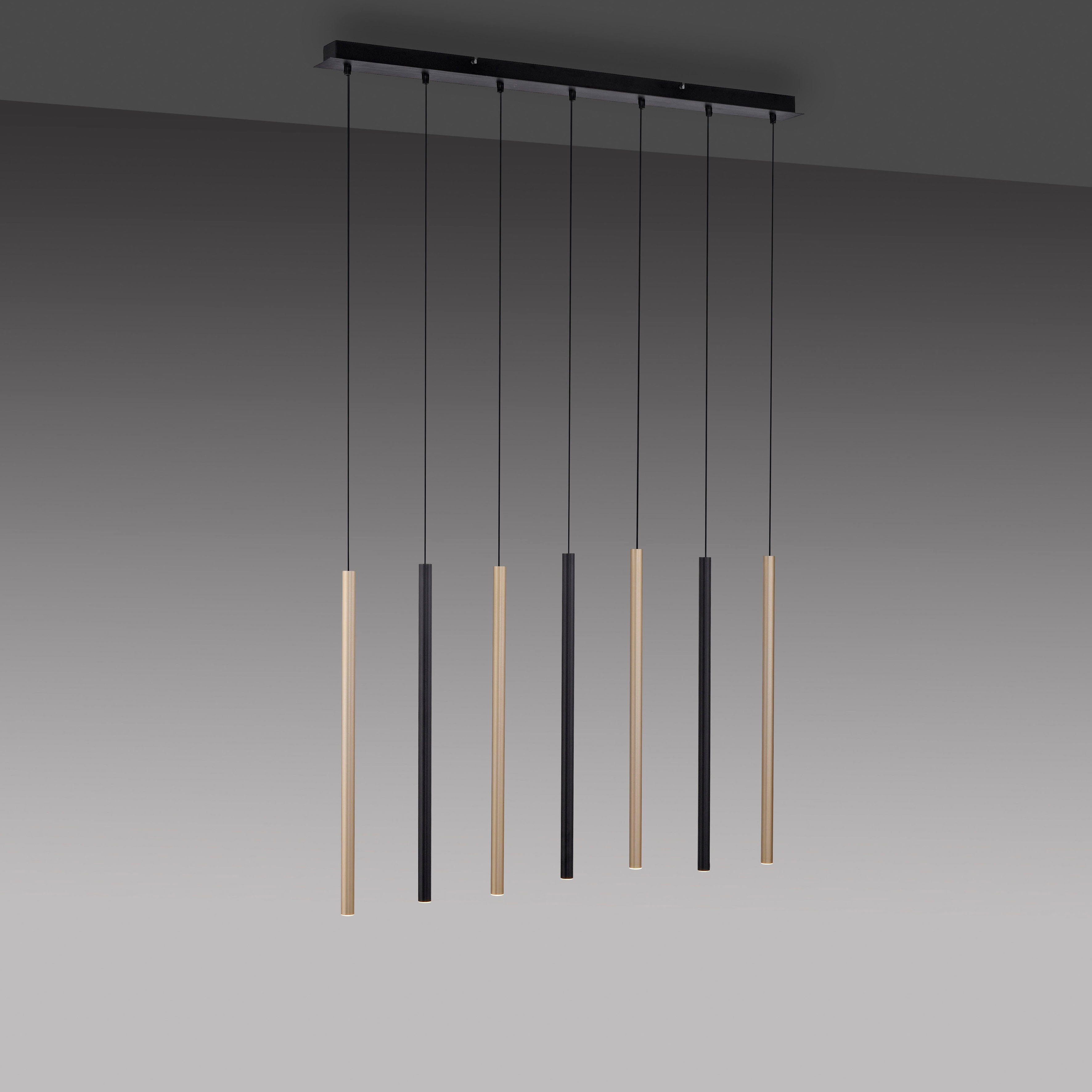 Paul Neuhaus Pendelleuchte FLUTE, LED fest günstig online kaufen