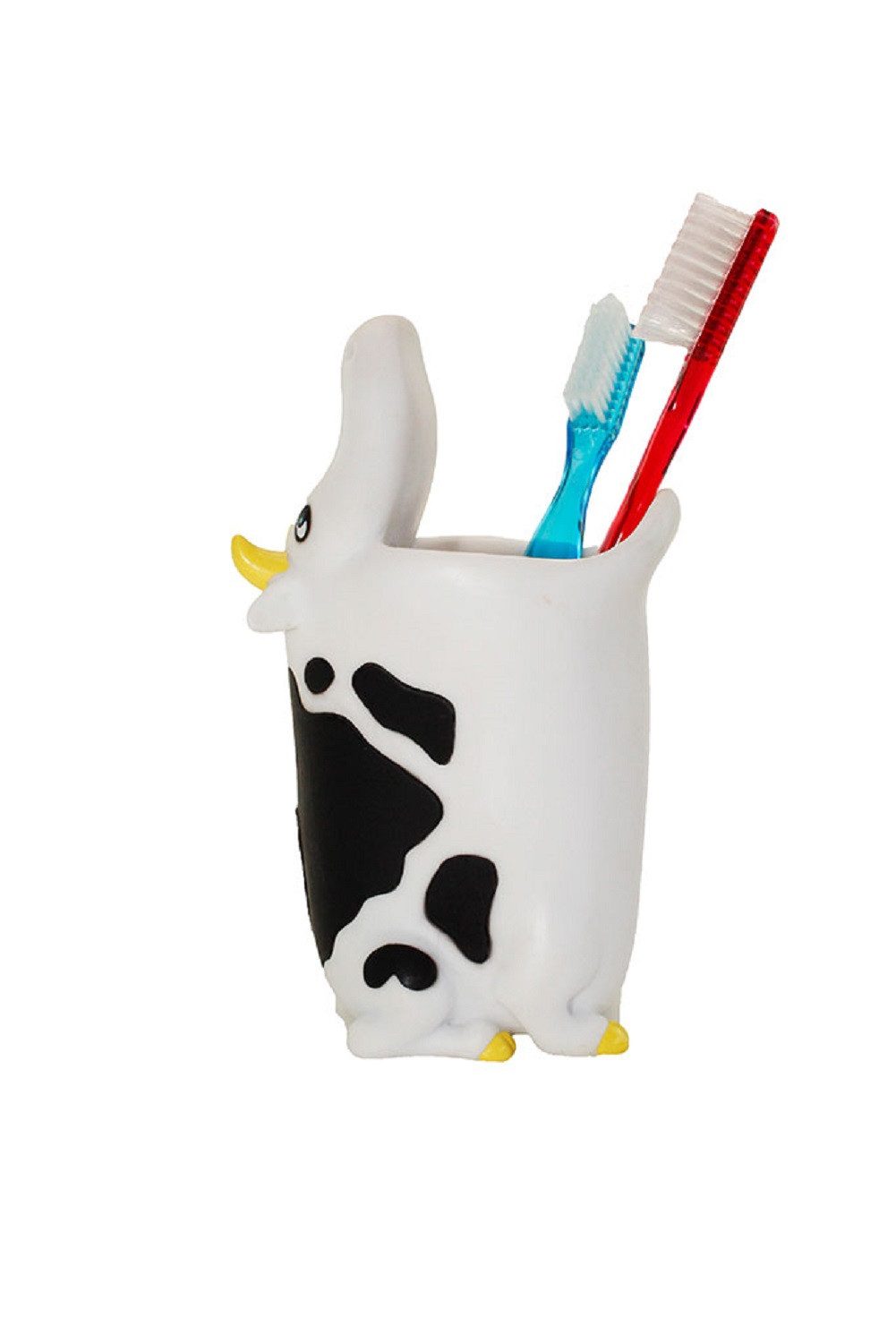 Winkee Zahnputzbecher Kuh, (Kunststoff, 1-St., Bad, WC, Hygieneutensil), Highlight für Kids, Rind, Rindvieh, Vieh