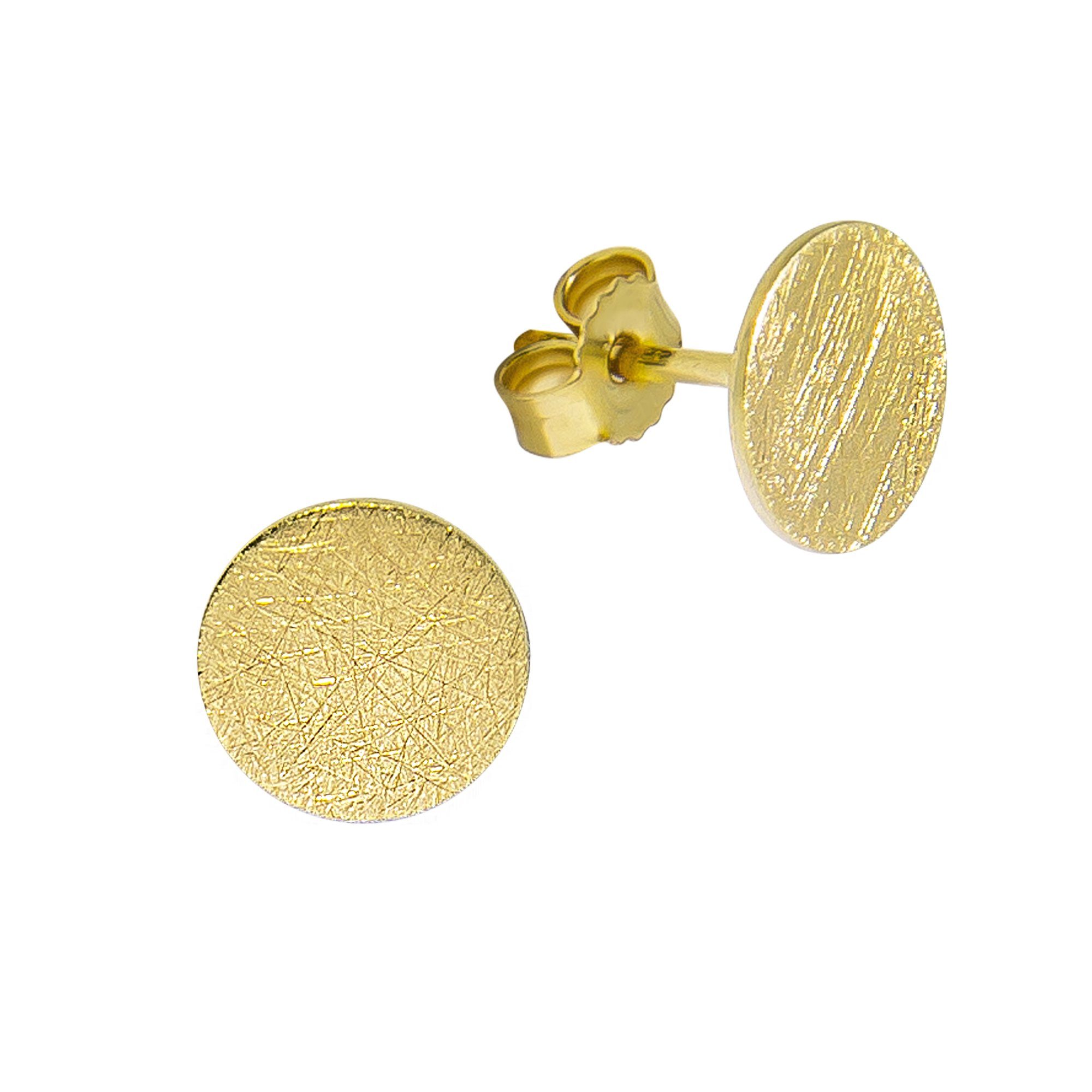 CELESTA Paar Ohrstecker Gold 375 Coin-Motiv günstig online kaufen