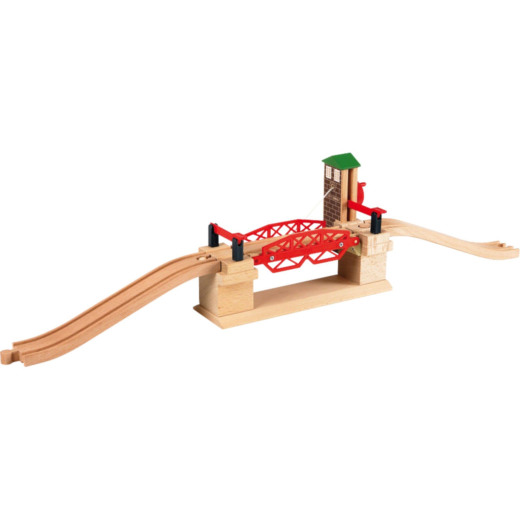 BRIO® Spielzeugeisenbahn-Set BRIO World World Hebebrücke, Bahn