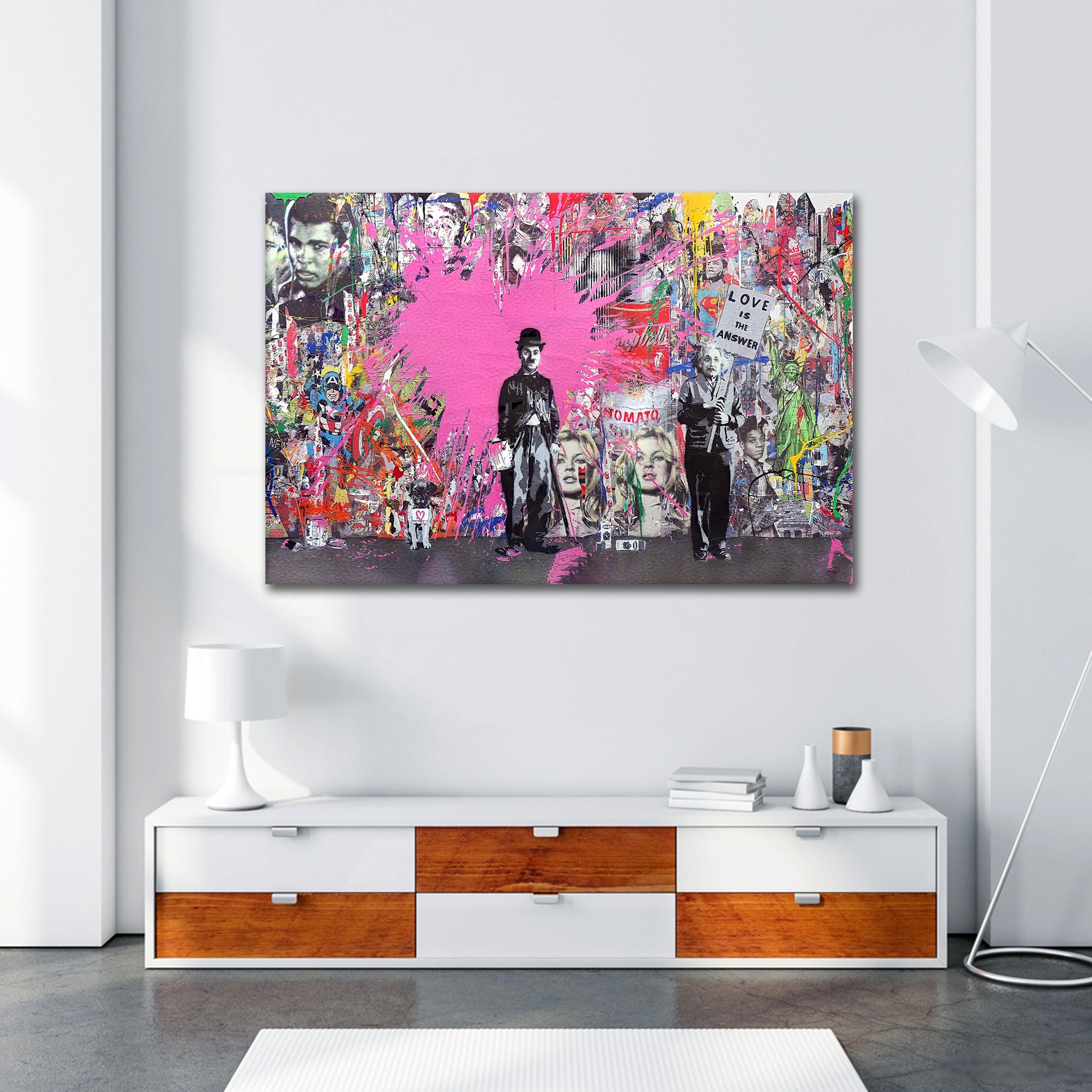 ArtMind XXL-Wandbild Pop Art - Charlie günstig online kaufen