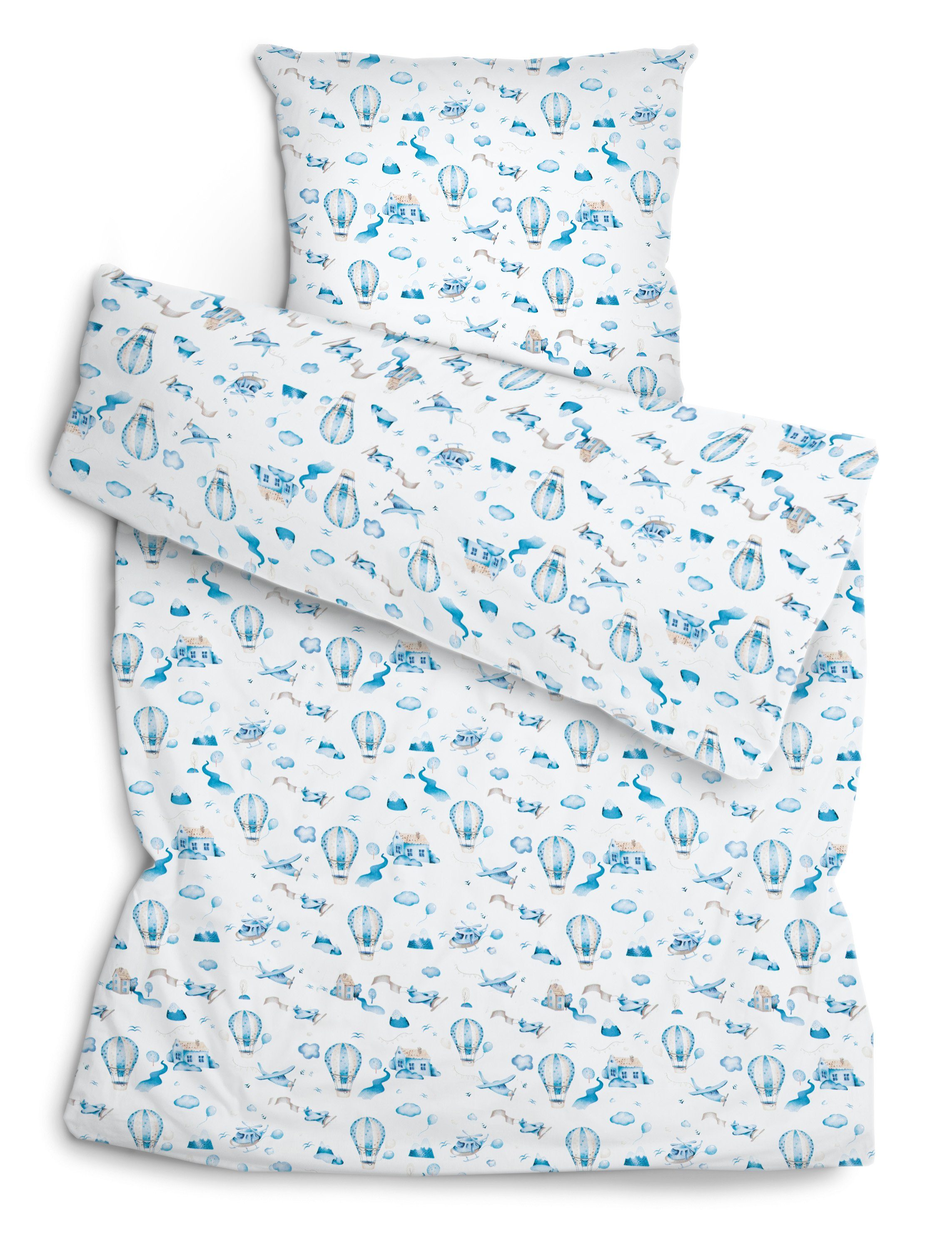 Amilian Bettwäsche 2-teilig, Bettbezug 135 x günstig online kaufen