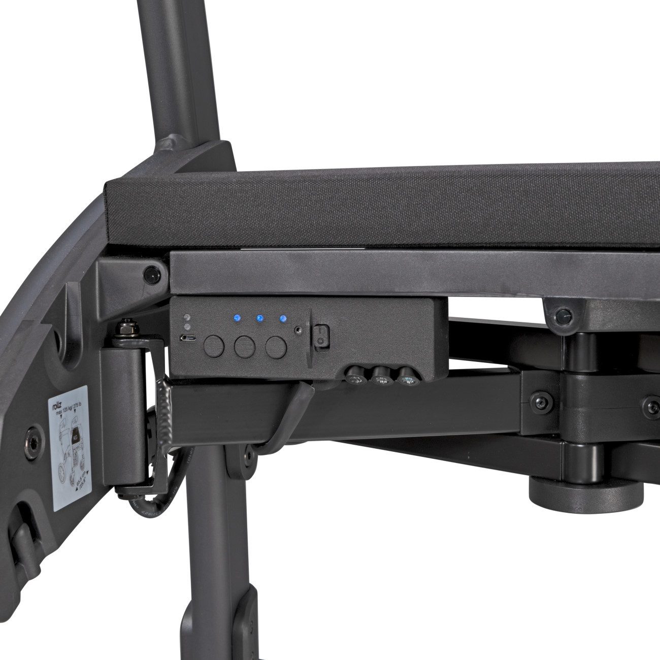 Rollz International Rollator Rollz Rhythm matt black (ohne Rollstuhlpaket)