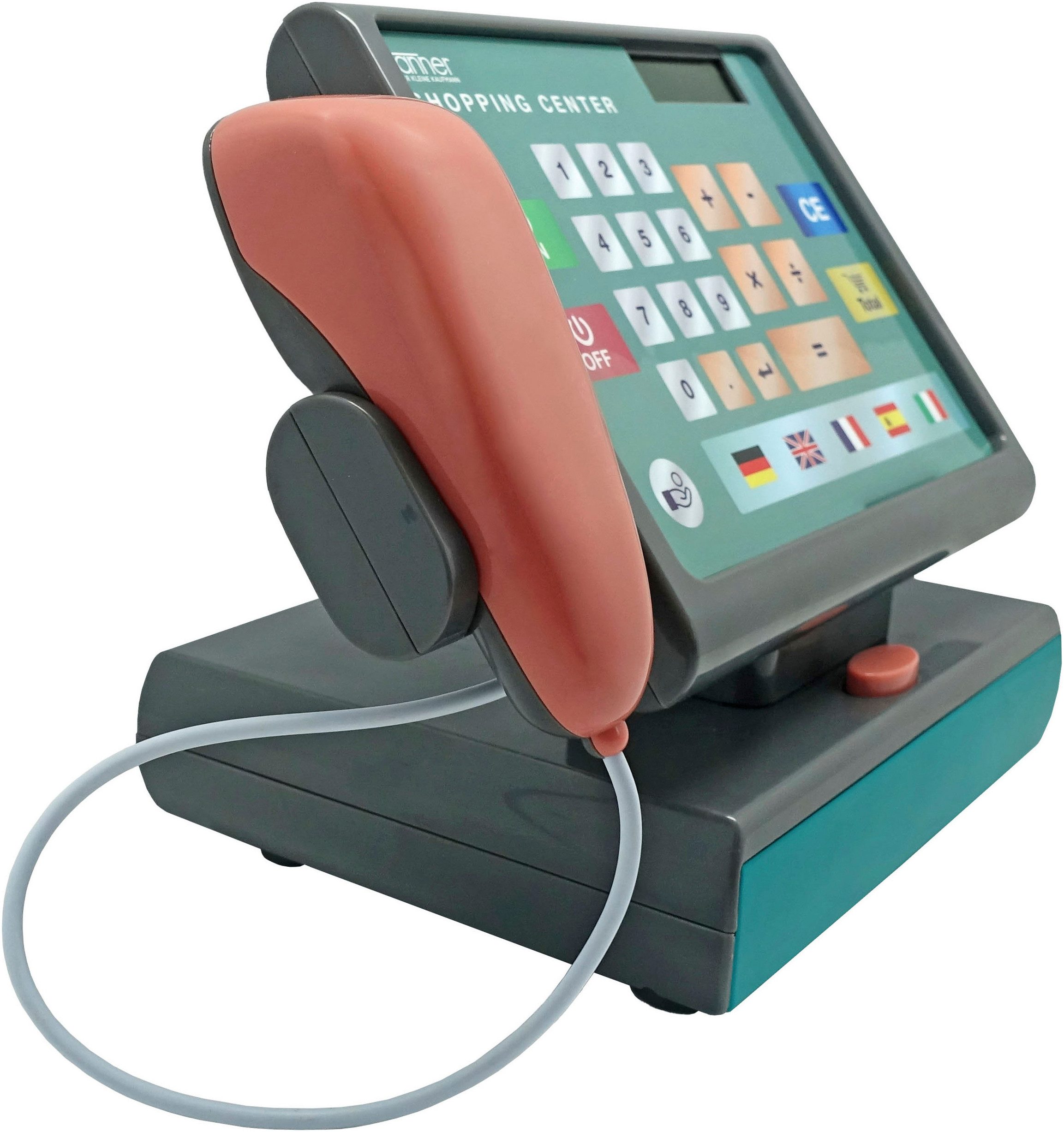 Tanner Spielkasse Moderne Scannerkasse mit Scan- und Sprachfunktion