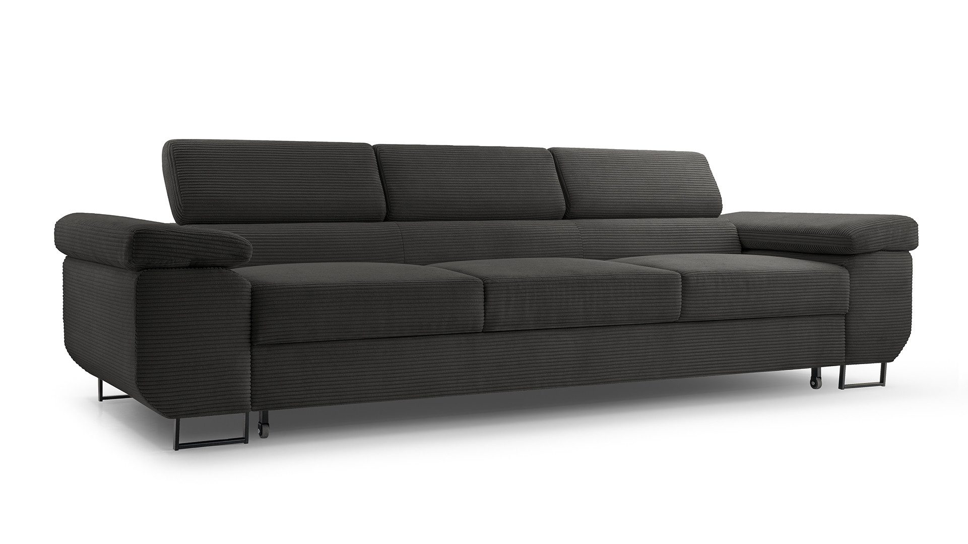 Beautysofa Schlafsofa NAVIO, mit Verstellbare Kopfstützen günstig online kaufen