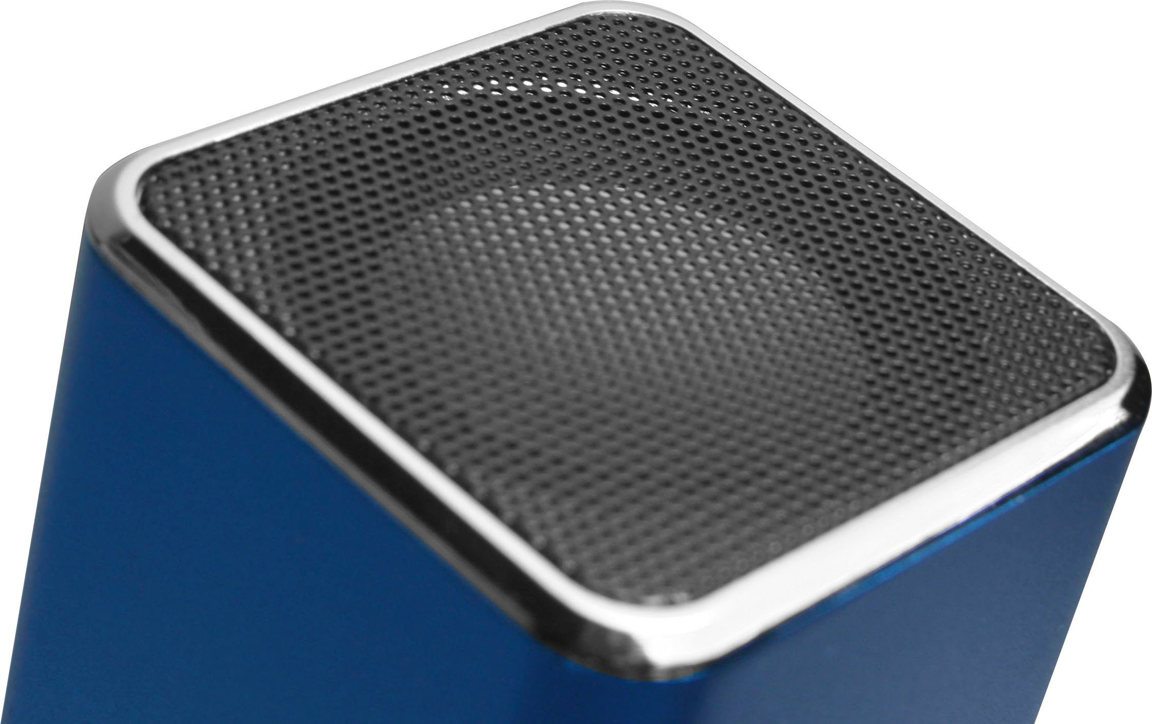 Technaxx MusicMan MA Soundstation 2.0 W) Portable-Lautsprecher blau (6