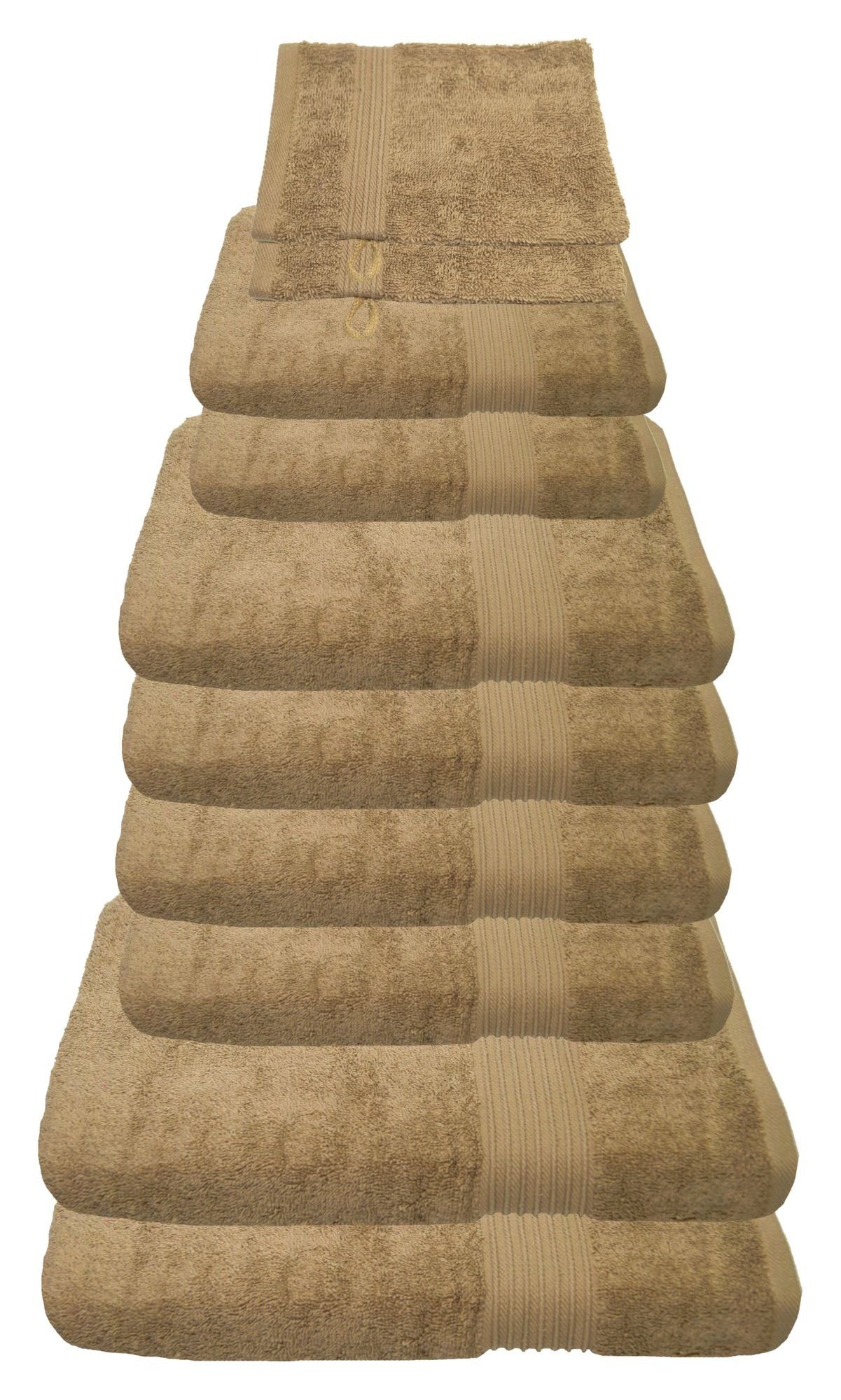 Julie Julsen Handtücher 10-Handtücher-Sand, Baumwolle (10-St) günstig online kaufen