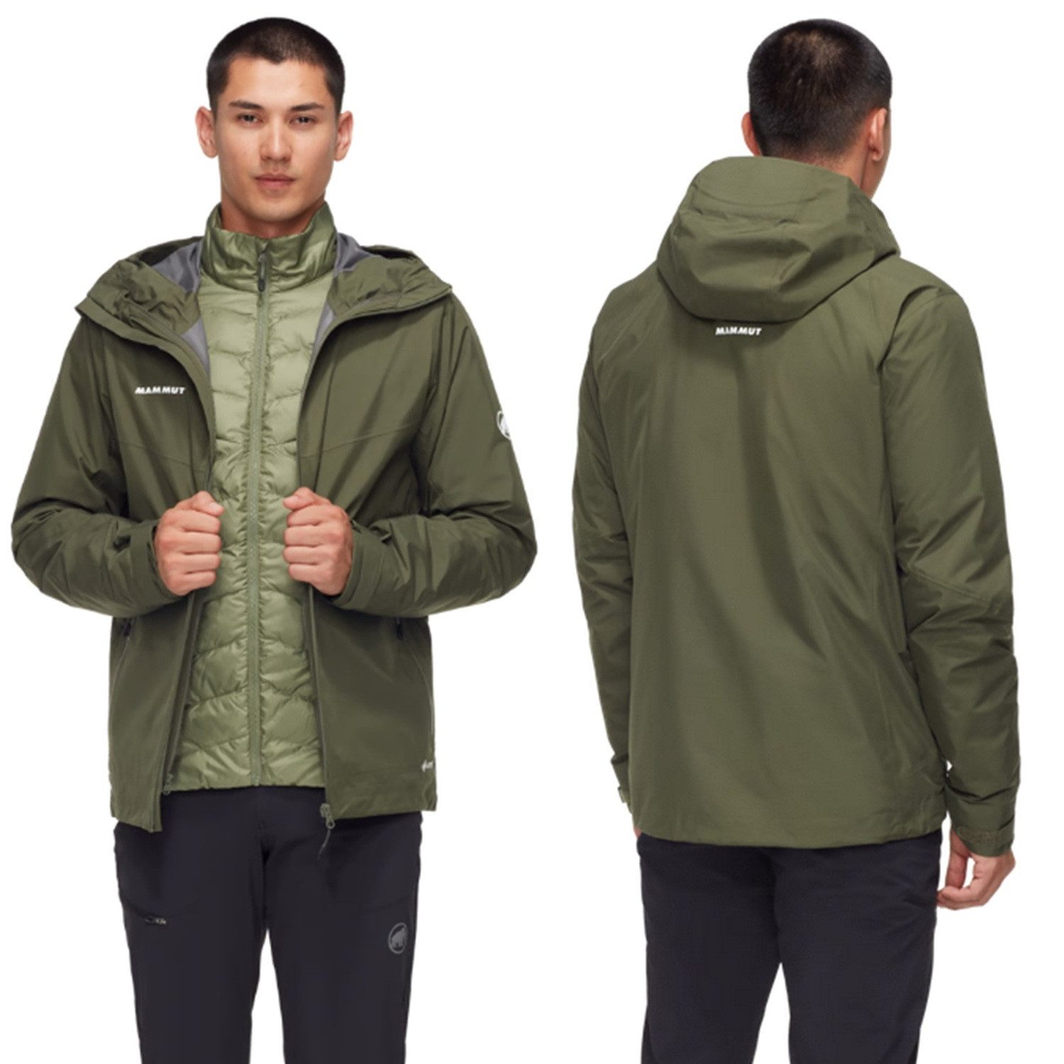 Mammut Outdoorjacke Mammut Convey 3 in 1 HS Hooded Jacket Herren Outdoor Ja günstig online kaufen