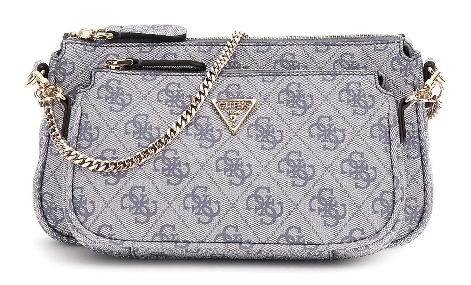 Guess Umhängetasche Double Pouch Crossbody Bag (Set, 2-tlg)