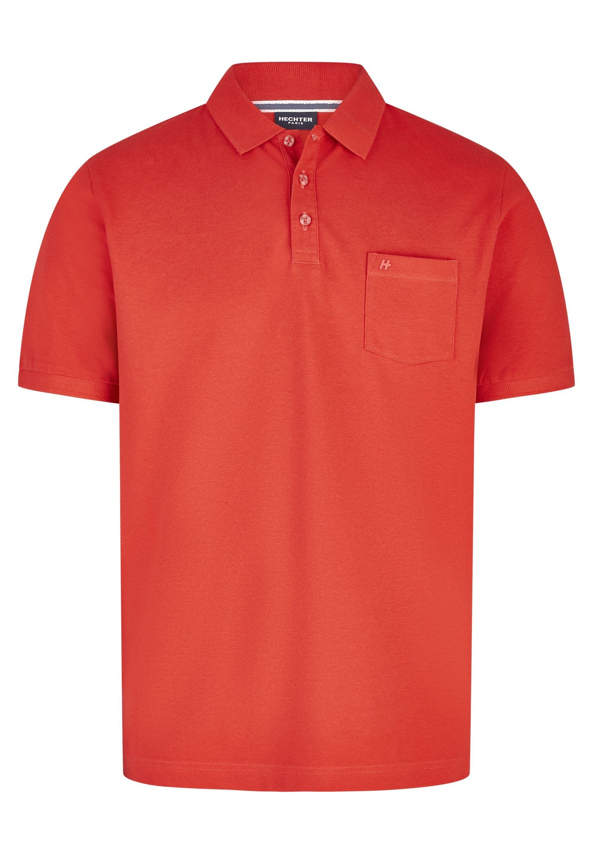 HECHTER PARIS Poloshirt mit chili polokrage