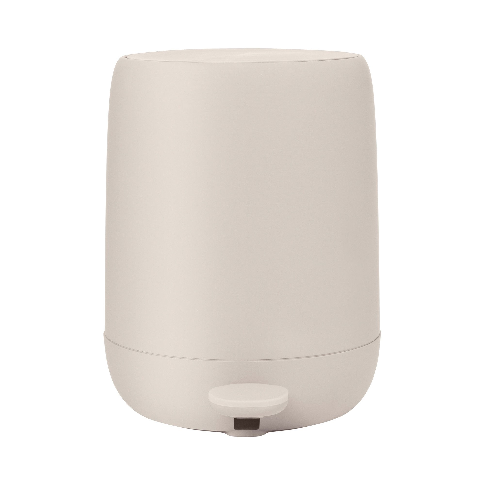blomus Mülleimer -SONO- Designer Treteimer: Eleganz mit praktischen Funktionen, Soft-Close, Matte Oberfläche, 3 oder 5 Liter, Hygienisch, Designstark