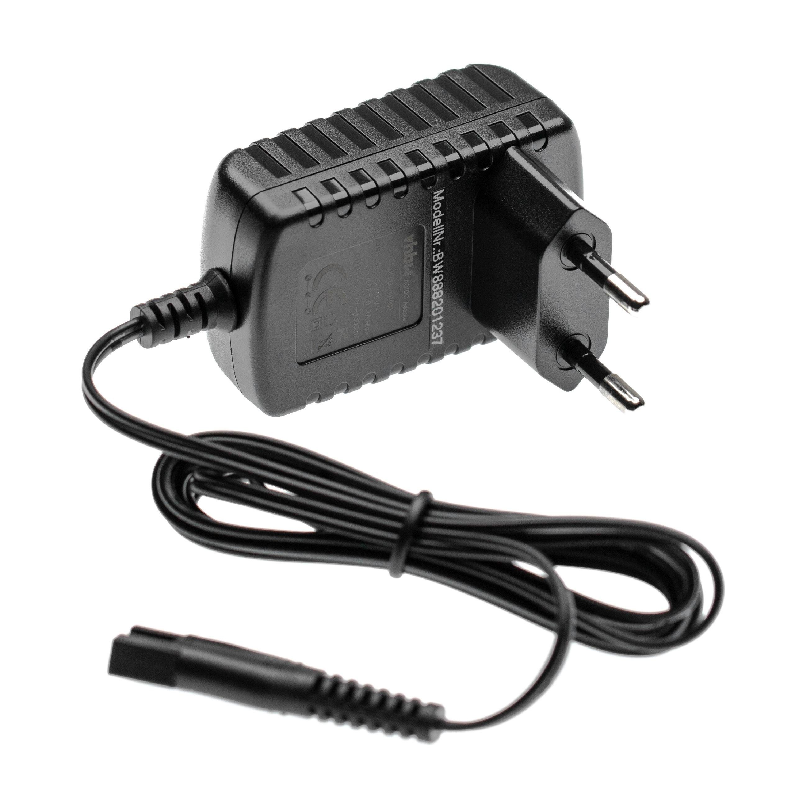 vhbw Ladegerät passend für Panasonic ER2302K, ER2301, ER-GD60, ER-GD50 Netzteil