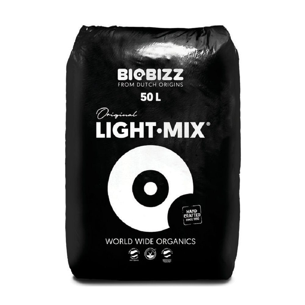 Biobizz Pflanzerde Lightmix mit Perlite 50L, mit Perlit