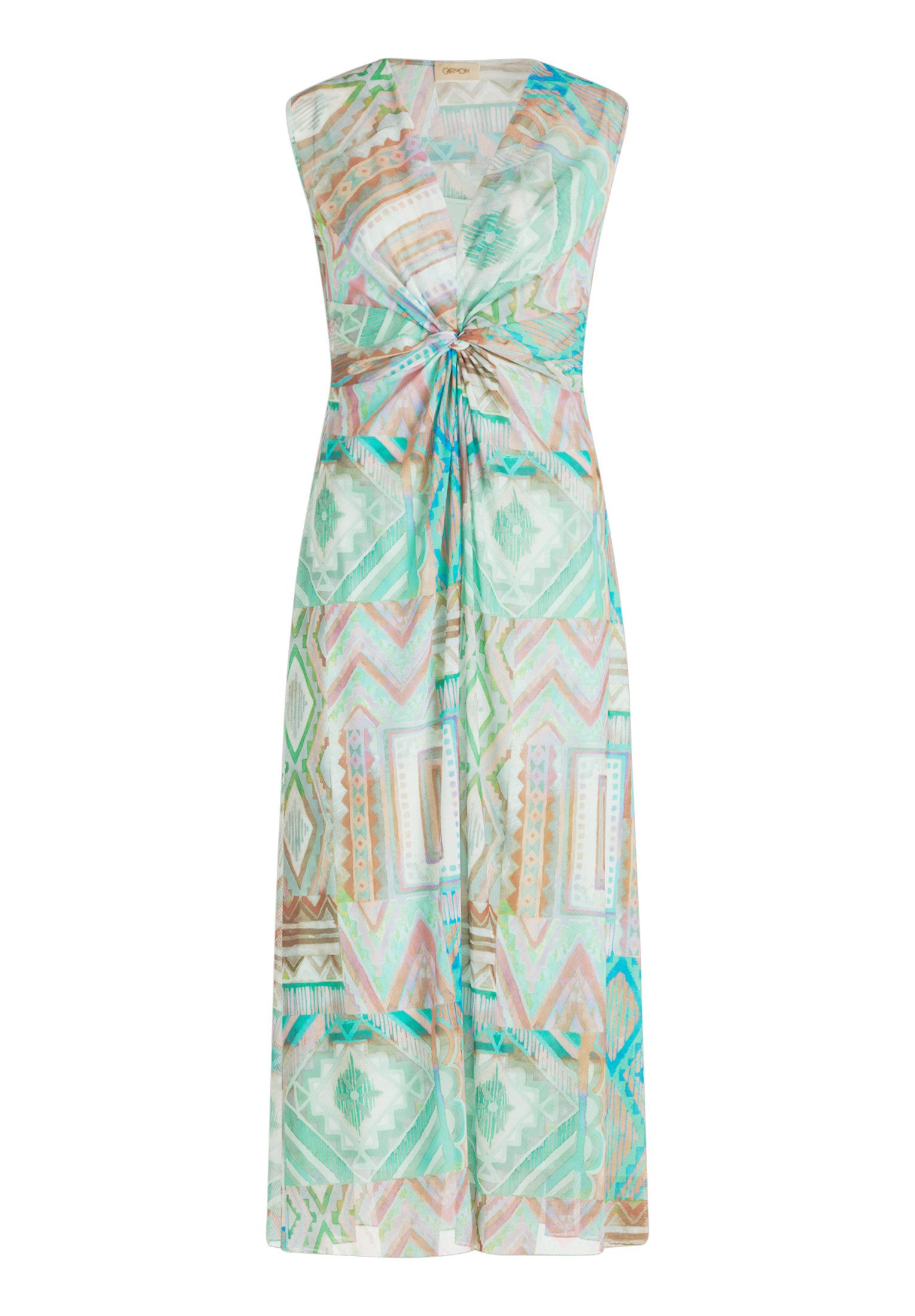 Cartoon Midikleid Damen ohne Arm