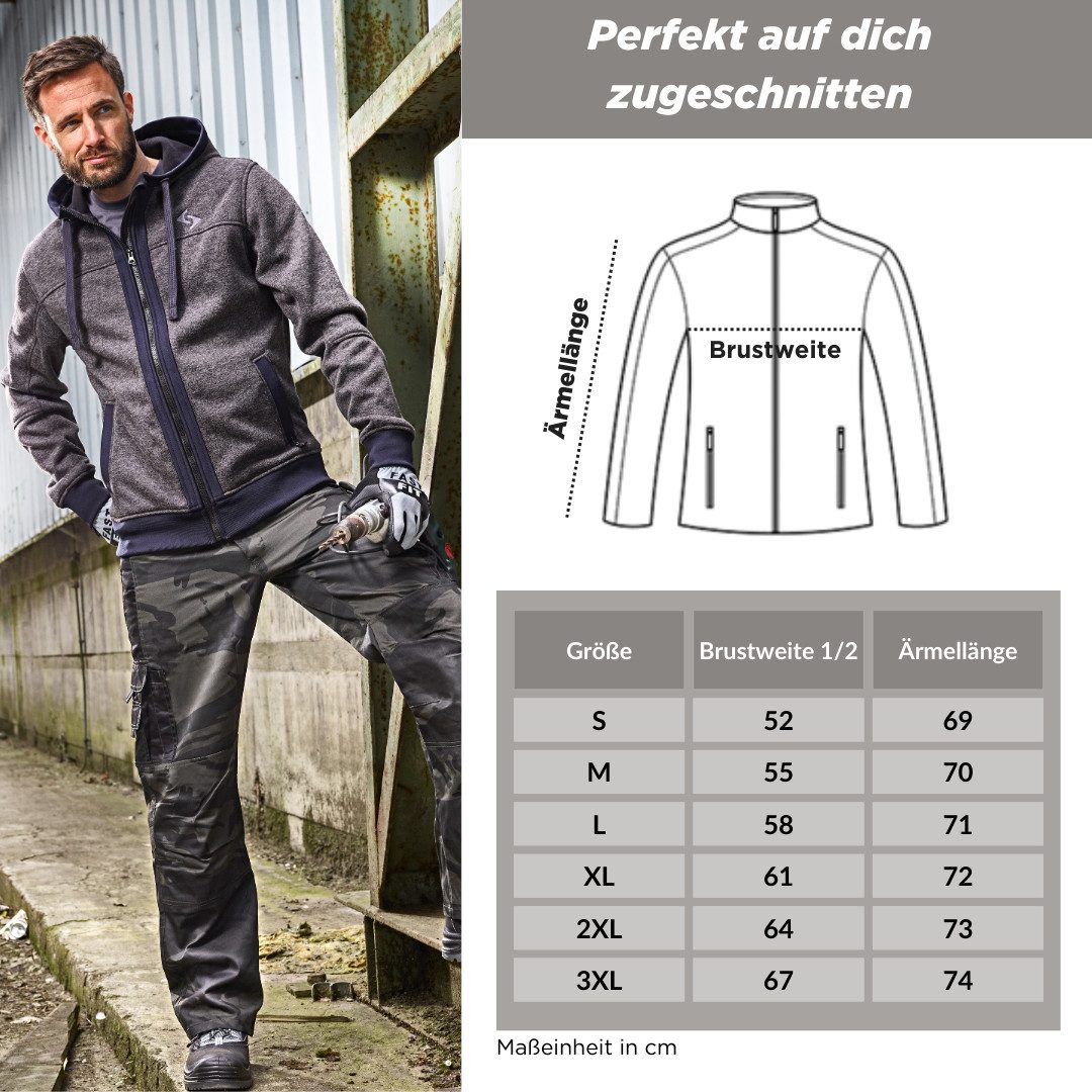 SCHEIBLER WORKWEAR Strickjacke Professional