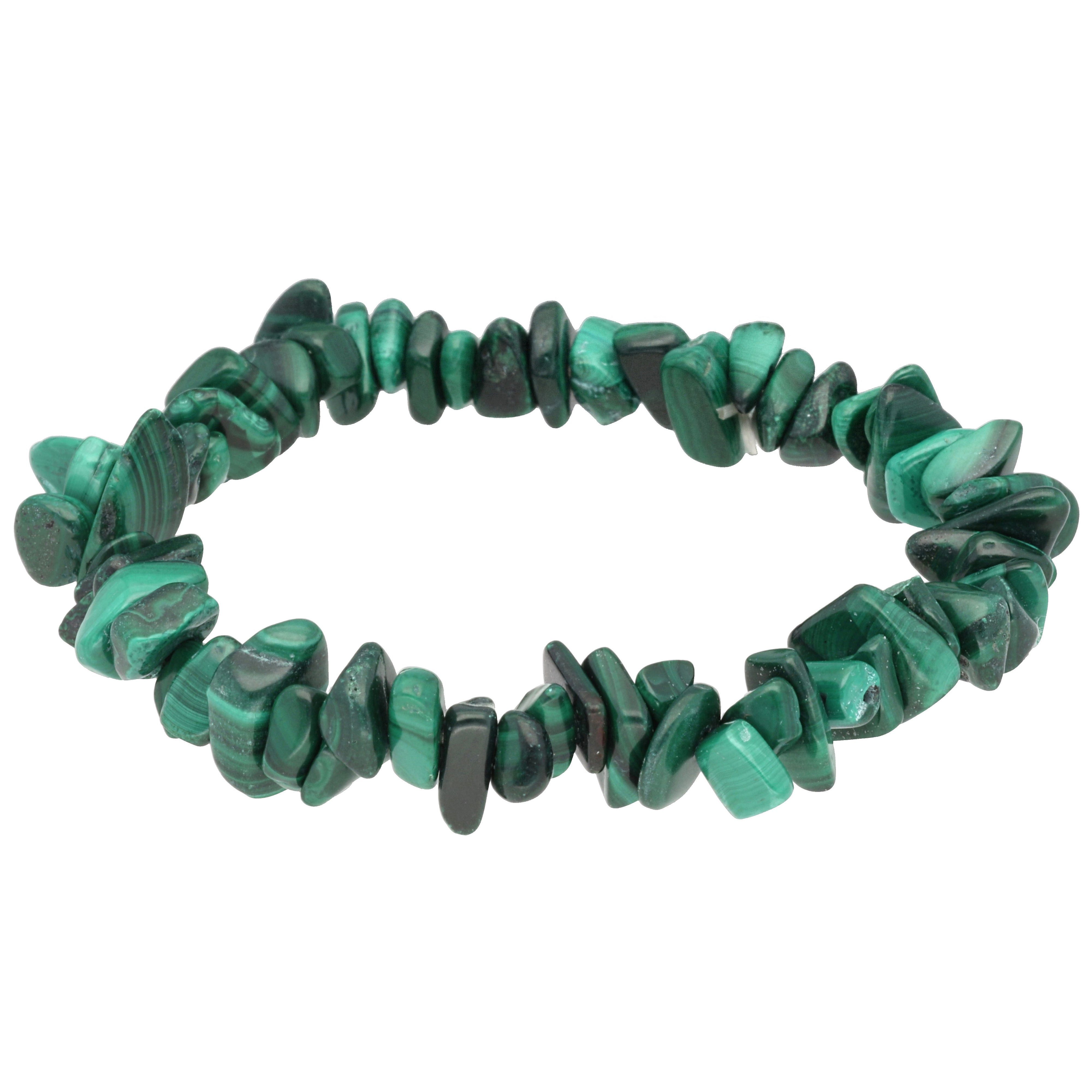 Perlenarmband Set Malachit Splitterarmband
