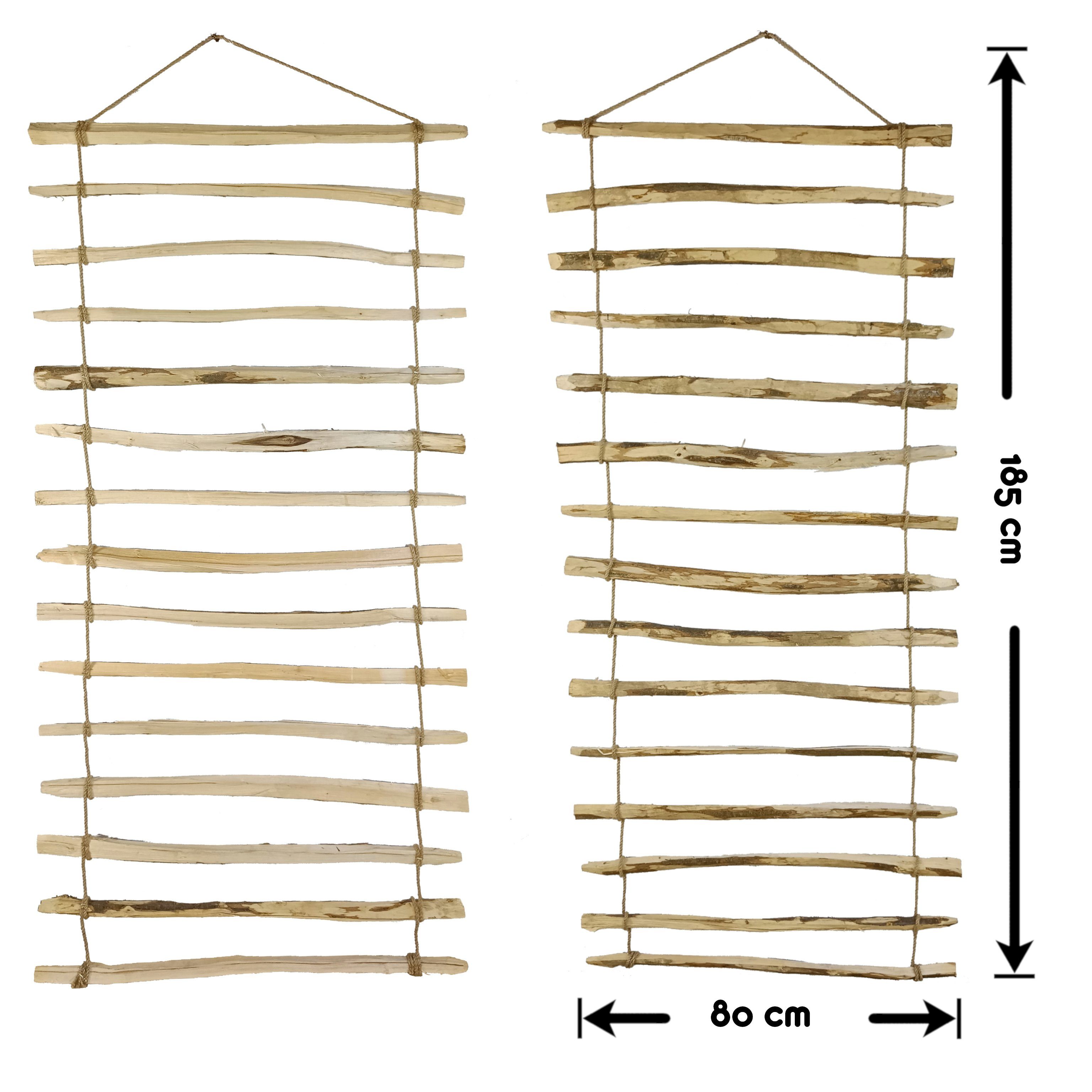 BooGardi Rankhilfe, Wandspalier · 80 x 180 cm · Jute Rankhilfe Perfekt