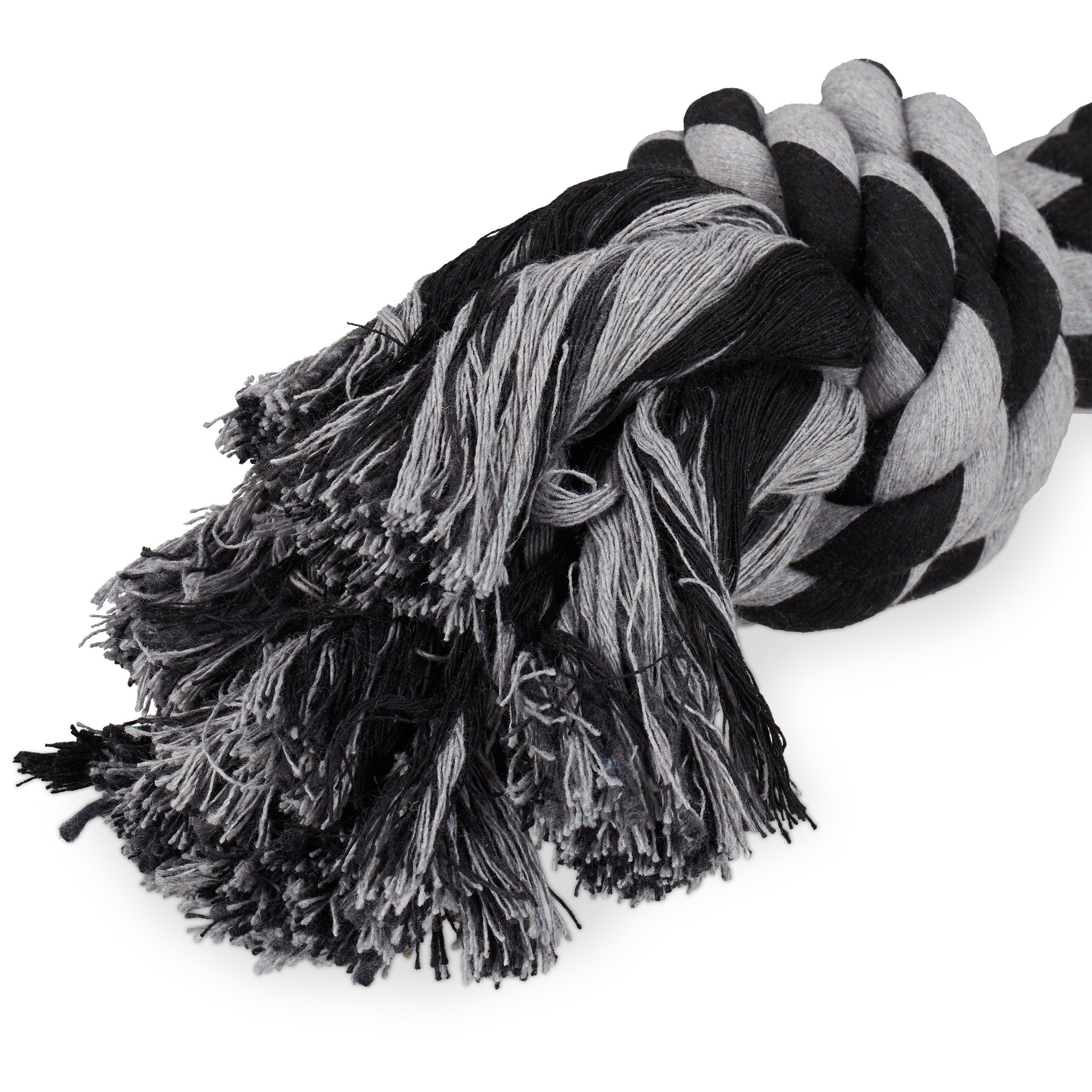 relaxdays Zerrspielzeug Hundespielzeug Seil 2er Set