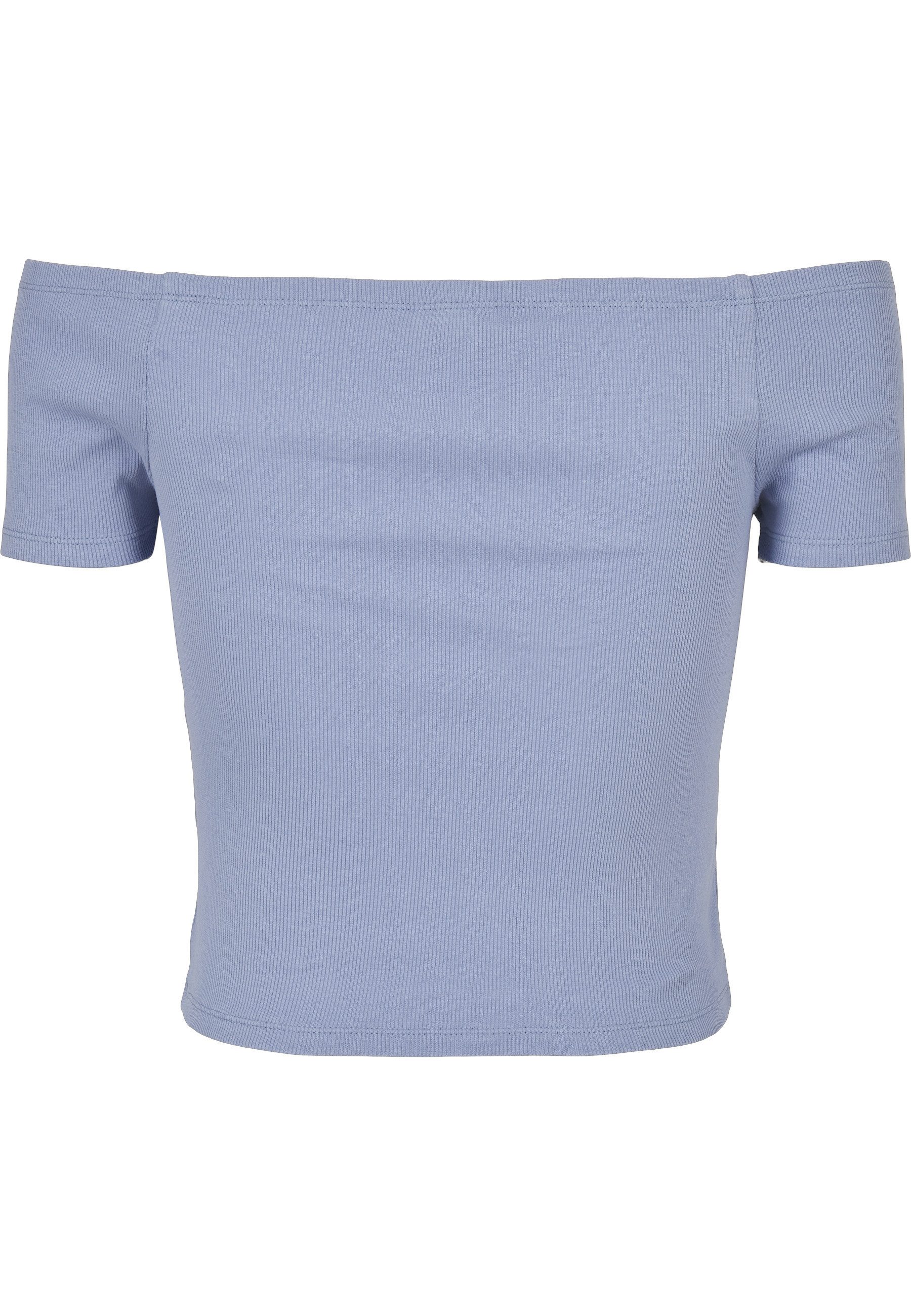 URBAN CLASSICS T-Shirt Urban Classics Damen Ladies Off Shoulder Rib Tee (1- günstig online kaufen