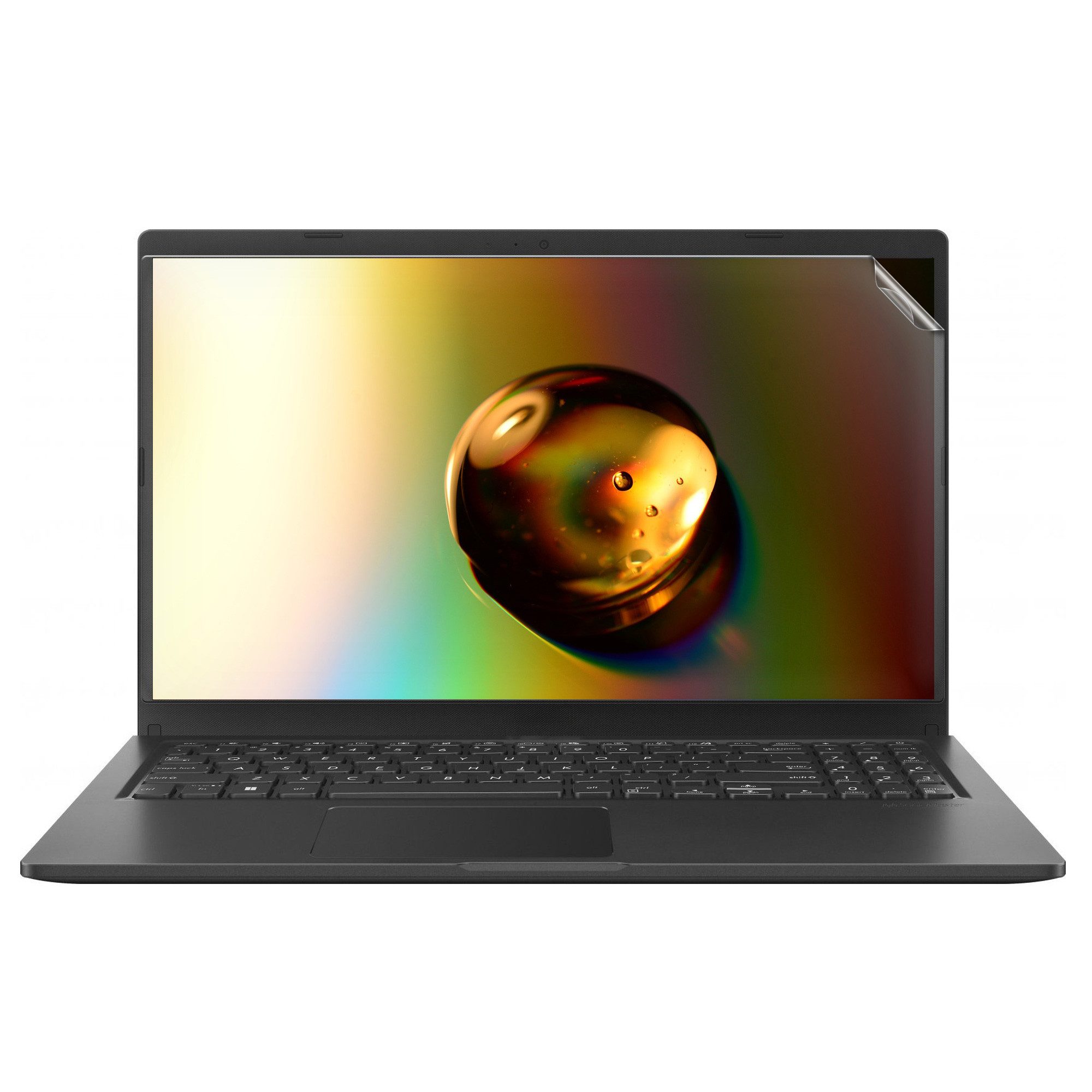 kwmobile Displayschutzfolie Folie matt für ASUS Vivobook 15 15,6" 1335U, 1 Stück, Laptop Schutzfolie Displayschutz Anti-Fingerabdruck entspiegelt