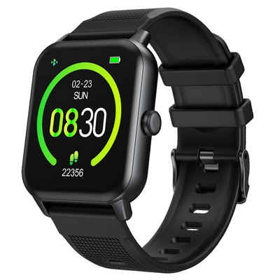 RIVERSONG Motive 3 Pro Smart Watch Smartwatch (4,29 cm/1,69 Zoll, Android IOS) Sparset, 1-tlg., smarte Armbandurh mit vielen Funktionen, viele Sportmodi einstellbar, viele Funktionen trackbar, Anrufwiedergabe, Fitnesstracker mit Herzfrequenzmesser