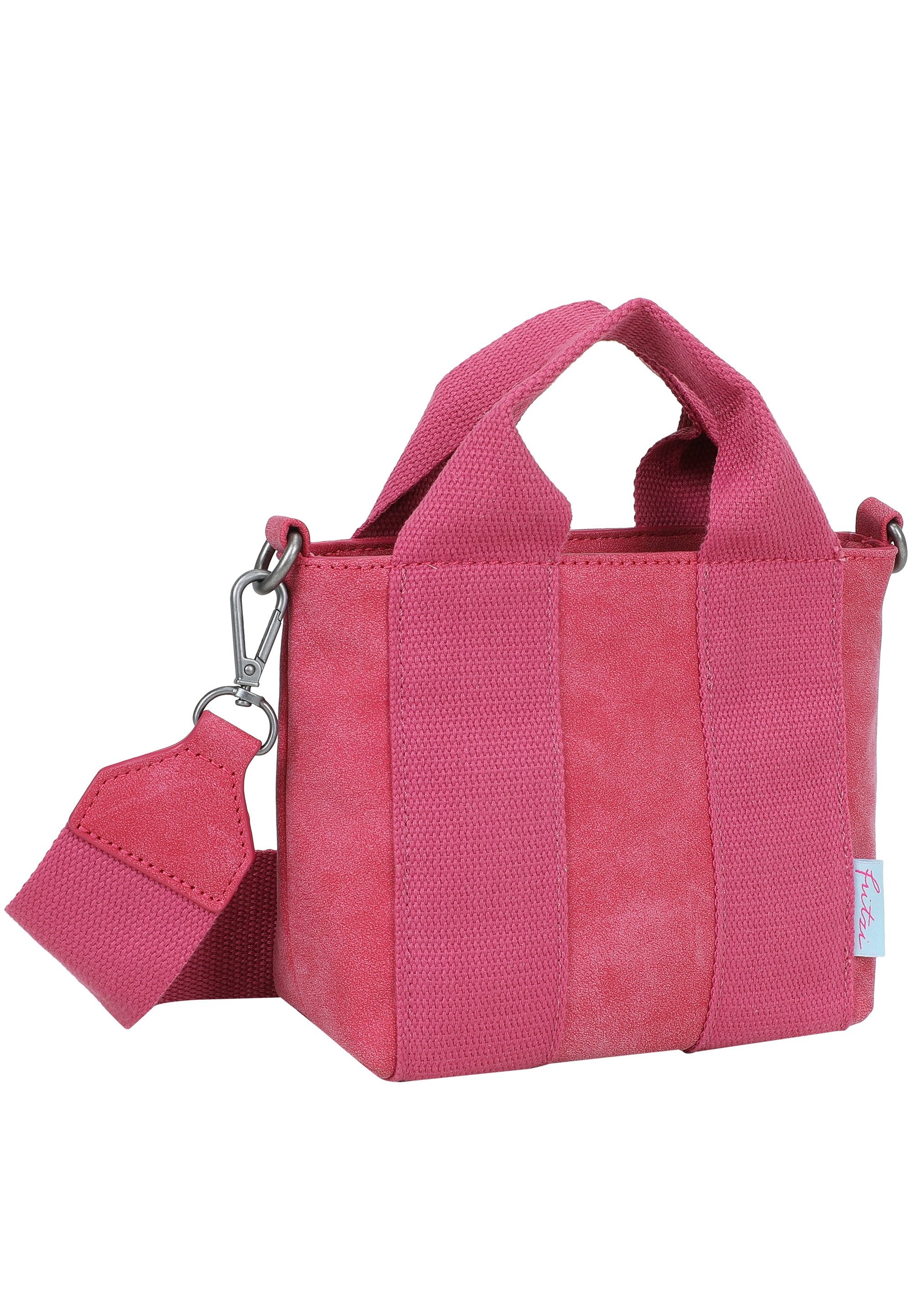 Fritzi aus Preußen Schultertasche Fritzi Bini Jive Blackini, mit breiten Webbing-Schulterriemen