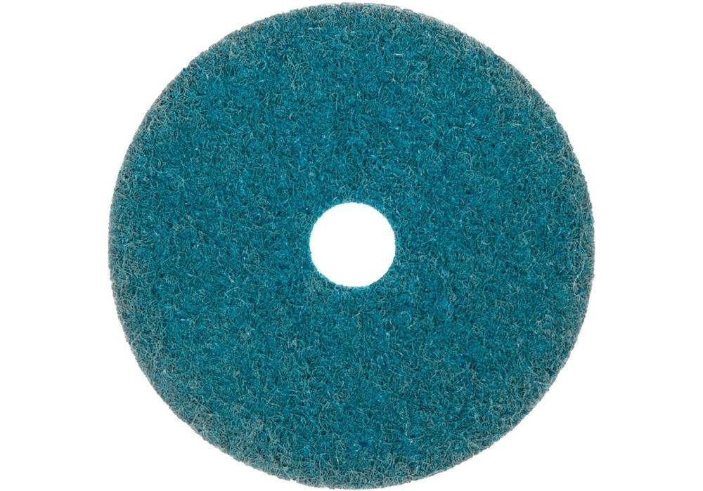 Klingspor Schleifscheibe Vliesscheibe NDS 800 Ø 125 mm very fine 180 blau mit Zentrierung