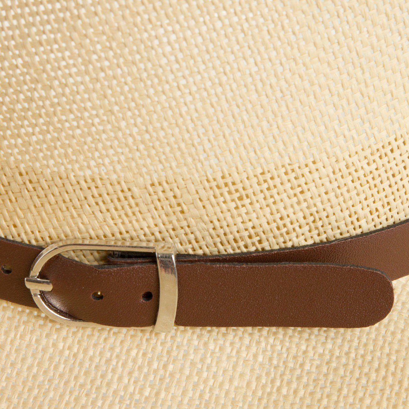 Caspar Cowboyhut HT009 Herren Hut mit braunem Gürtelband – Bild 3 von 3