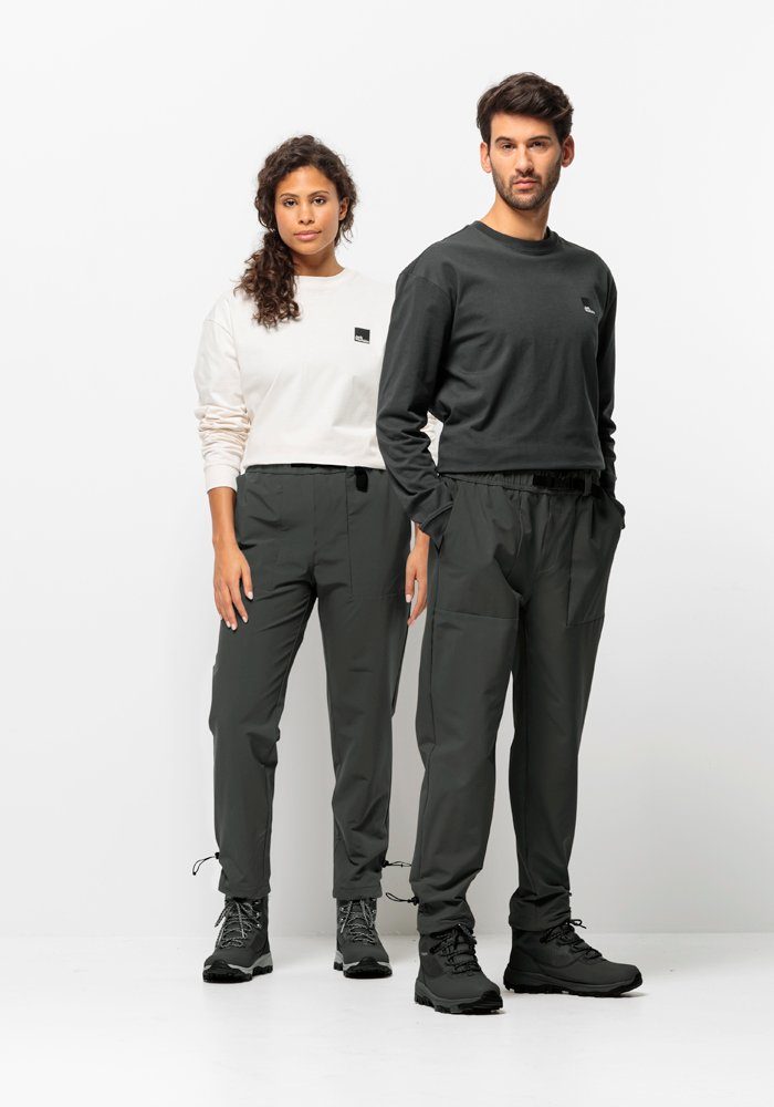 Jack Wolfskin Funktionshose granite-black KIEBITZWEG PANTS