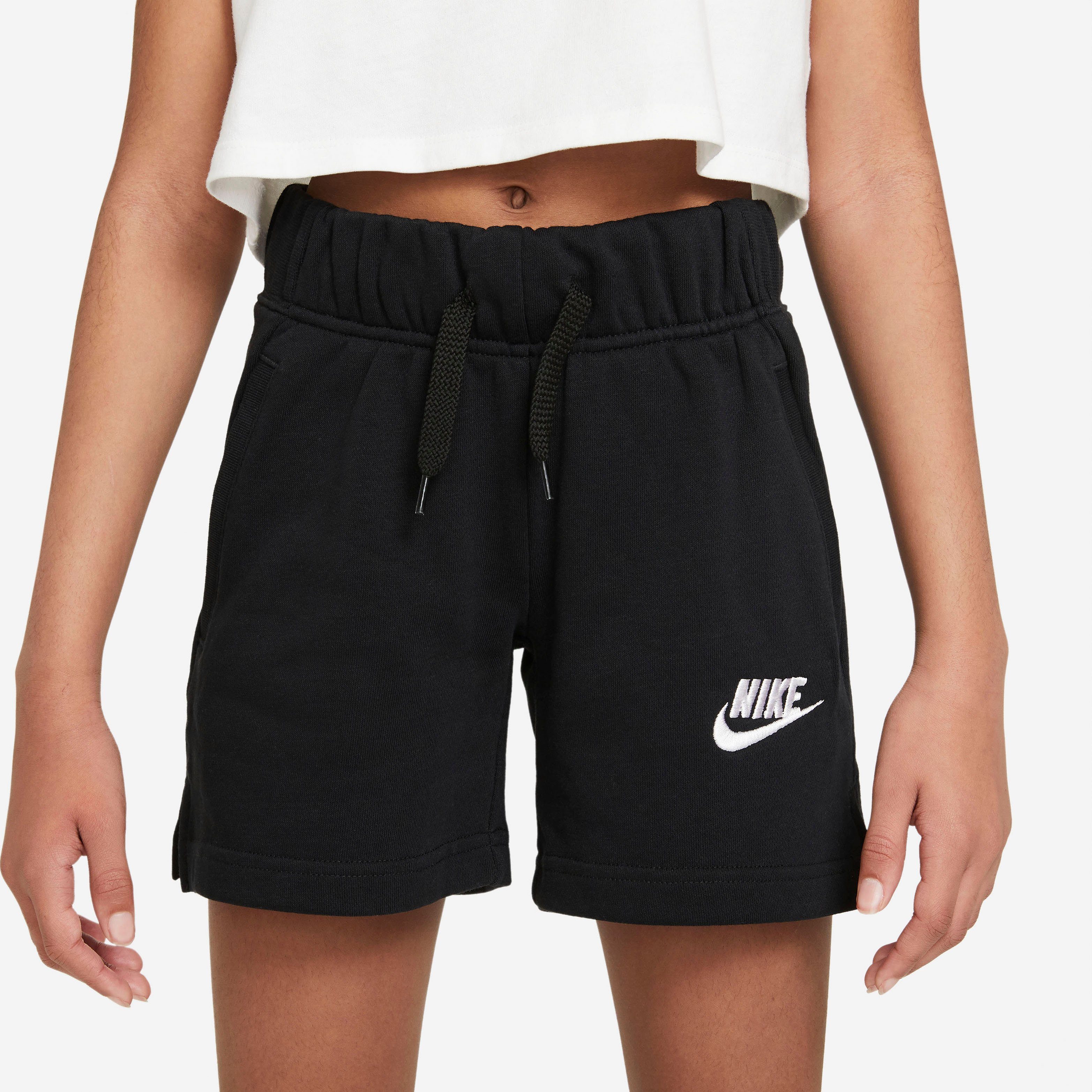 Nike Sportswear Shorts Club French (Girls) Terry Shorts Big Kids'