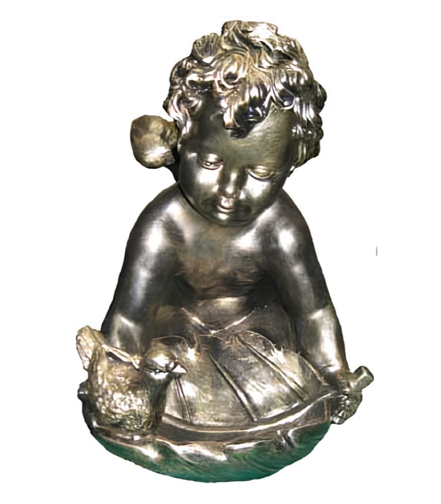 Xlmoebel Engelfigur Dekorative Engelsfigur Skulptur in antikem Stil, 25cm groß, R16 (SKULPTUR MATERIAL: ACRYL 35 cm Höhe), Hergestellt in Europa