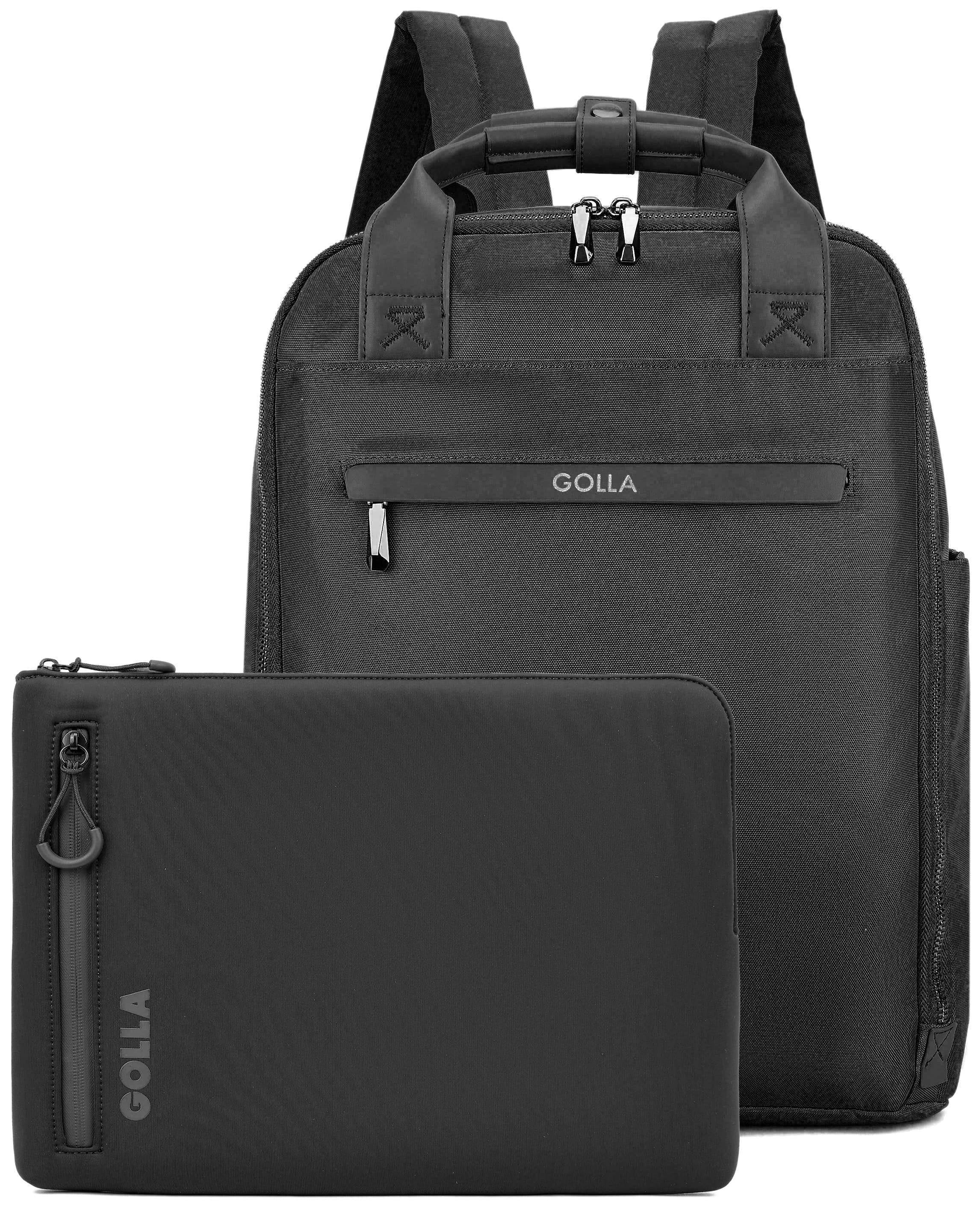 GOLLA Aufkleber Golla Laptop Rucksack Orion 13 l + Laptoptasche 15 Zoll (black / schwa