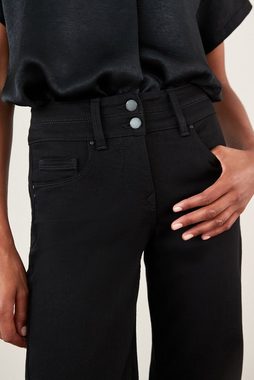 Next Push-up-Jeans Jeans mit weitem Bein – Lift, Slim and Shape (1-tlg)