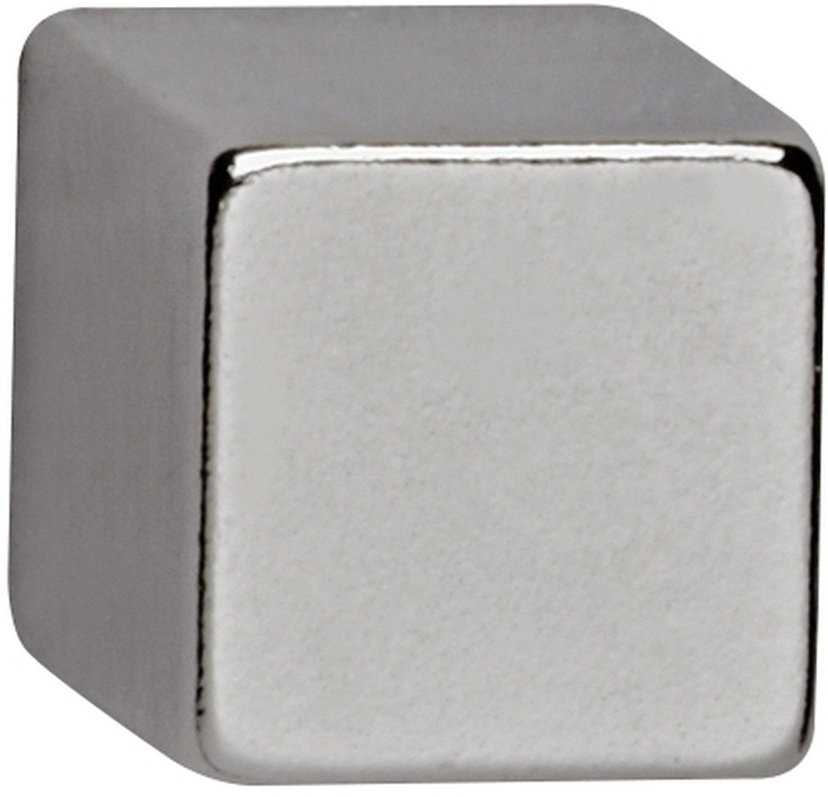 MAUL Magnet Neodym-Würfelmagnet 1x1x1cm silber VE=4 Stück